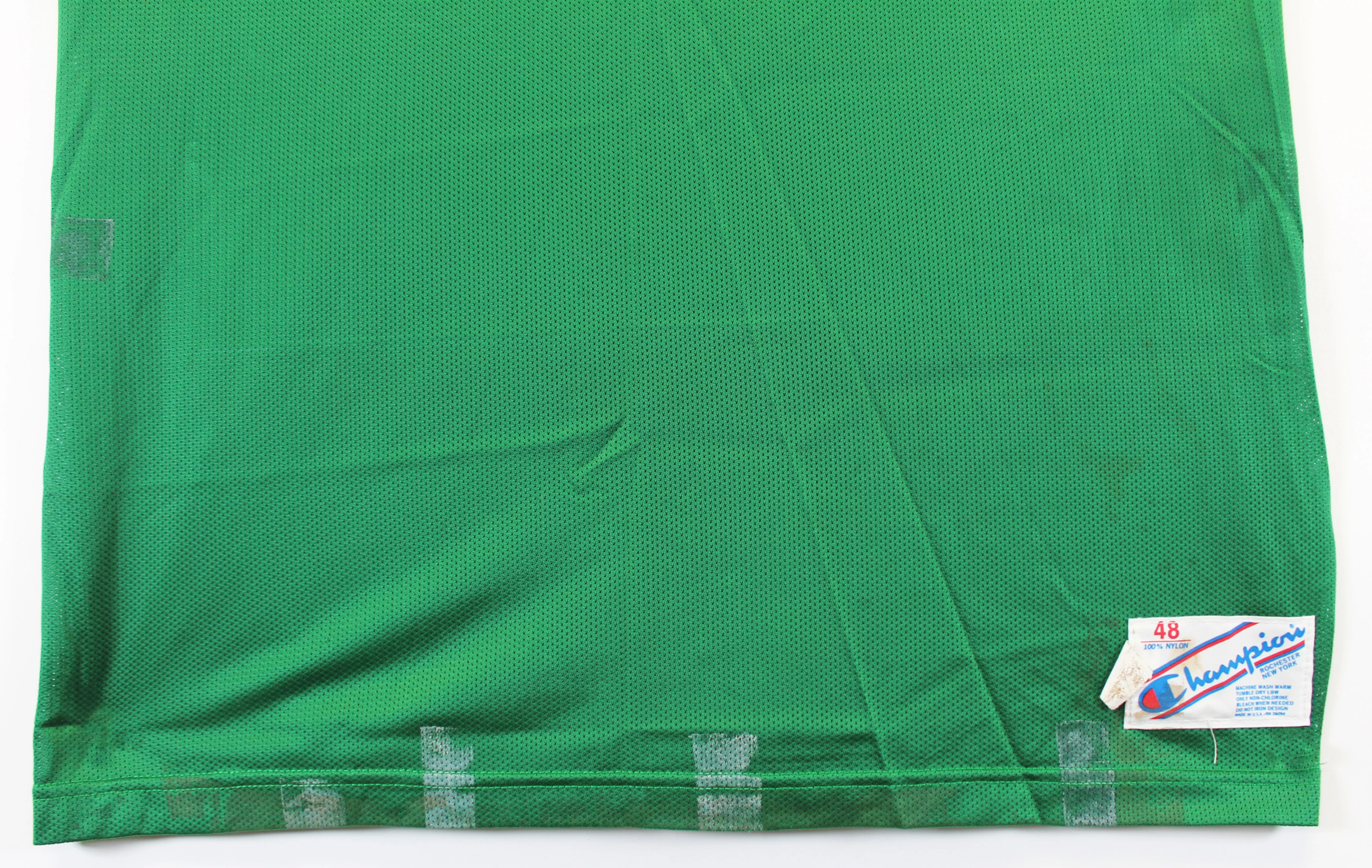 Shaquille O'Neal Game Worn Green 1990 Olympic Festival Jersey SIA Photomatched - Image 7