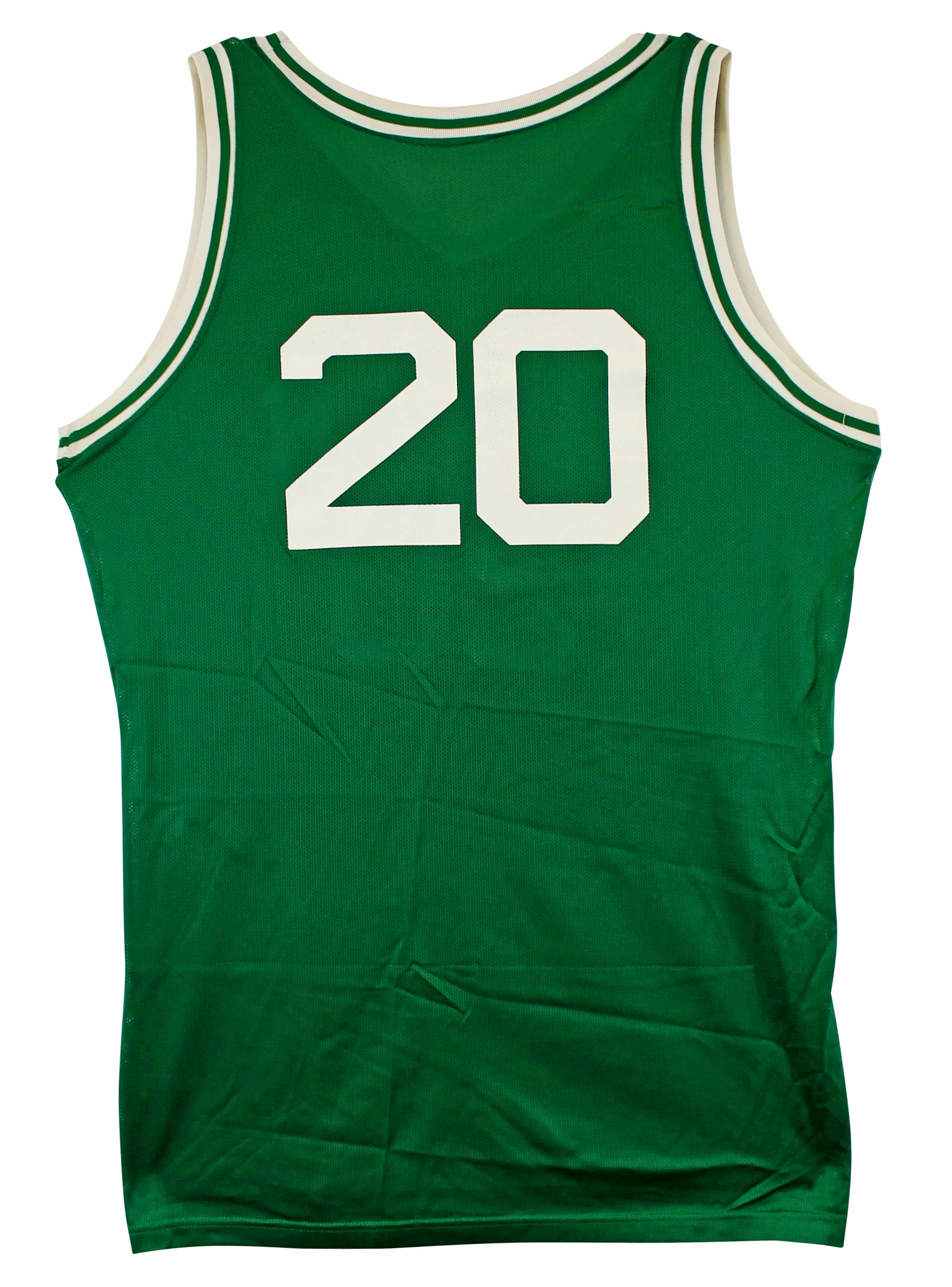 Shaquille O'Neal Game Worn Green 1990 Olympic Festival Jersey SIA Photomatched - Image 8