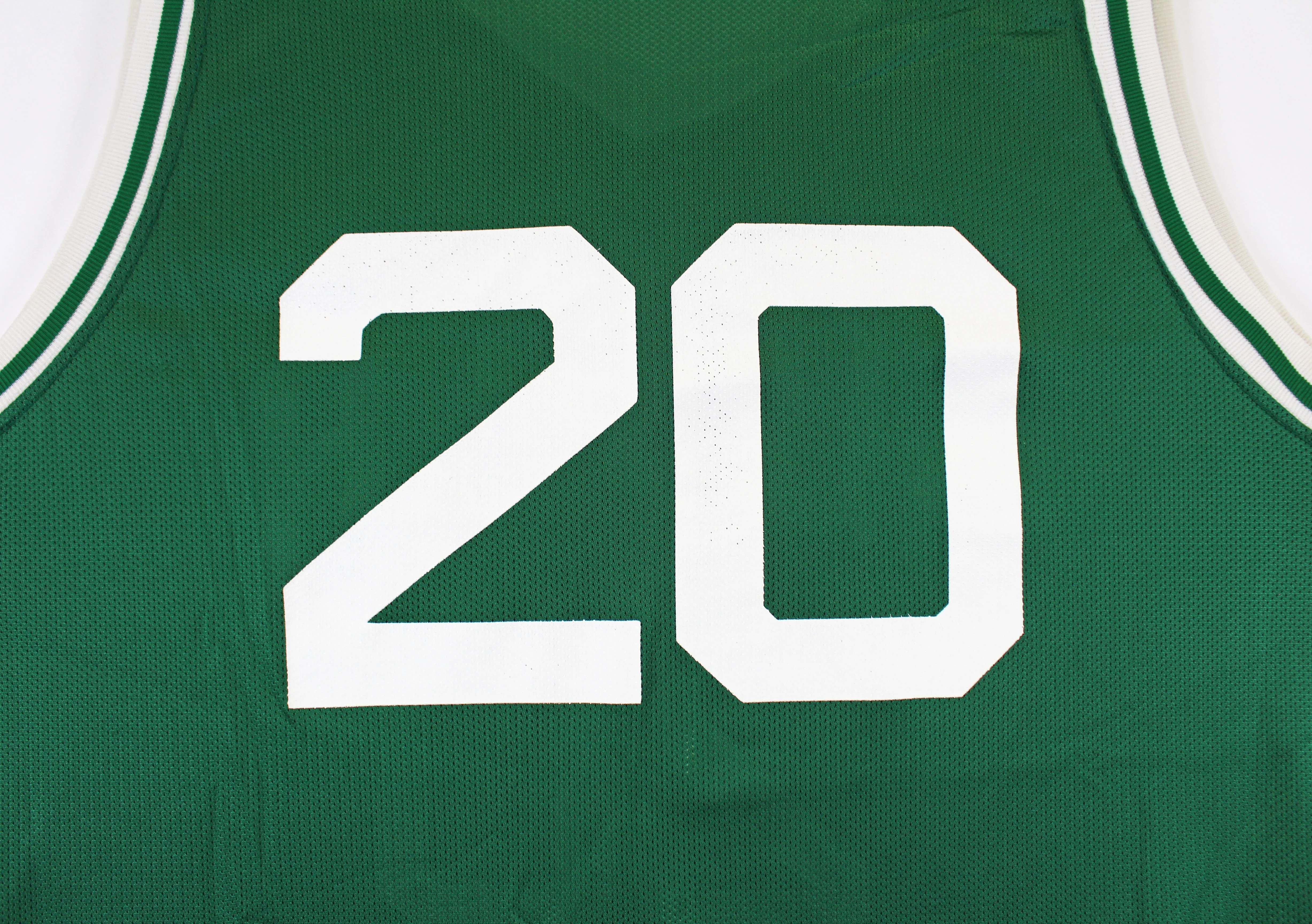 Shaquille O'Neal Game Worn Green 1990 Olympic Festival Jersey SIA Photomatched - Image 9