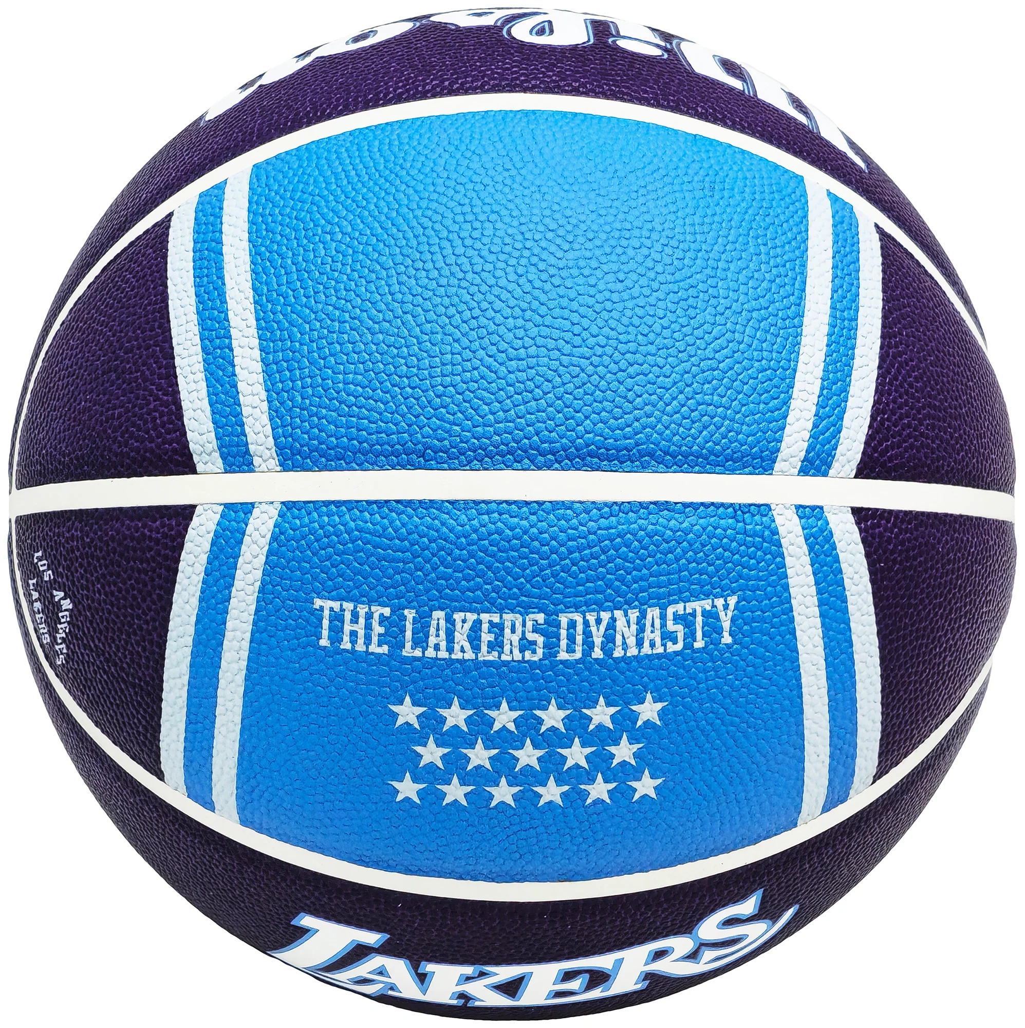 Shaquille O'Neal Autographed Purple City Edition Basketball Los Angeles Lakers Beckett BAS Witness Stock #222786 - Image 5