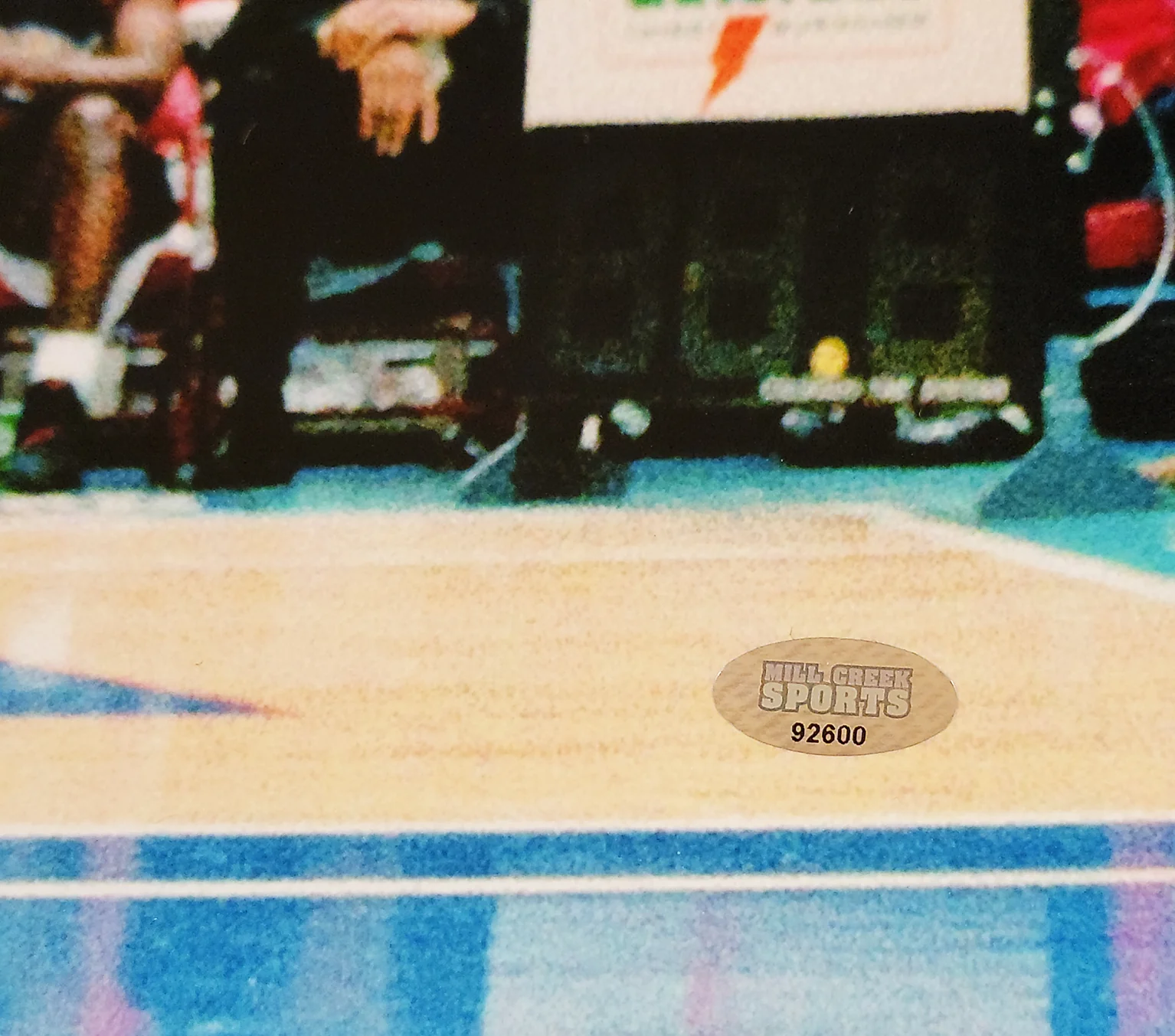 Shawn Kemp Autographed 16x20 Photo Seattle Supersonics MCS Holo Stock #202458 - Image 3