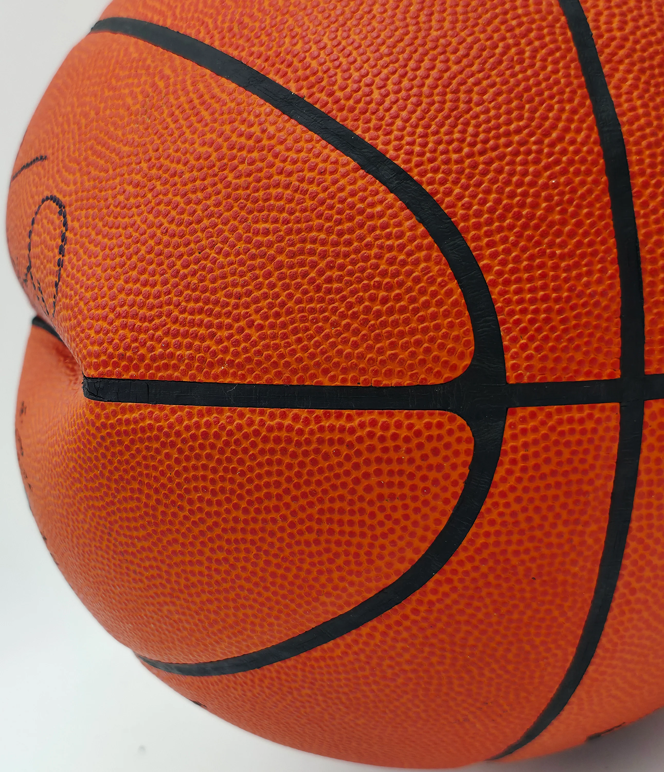 Shawn Kemp Autographed Official NBA Leather Basketball Seattle Supersonics (Flat) JSA #AZ56123 - Image 3