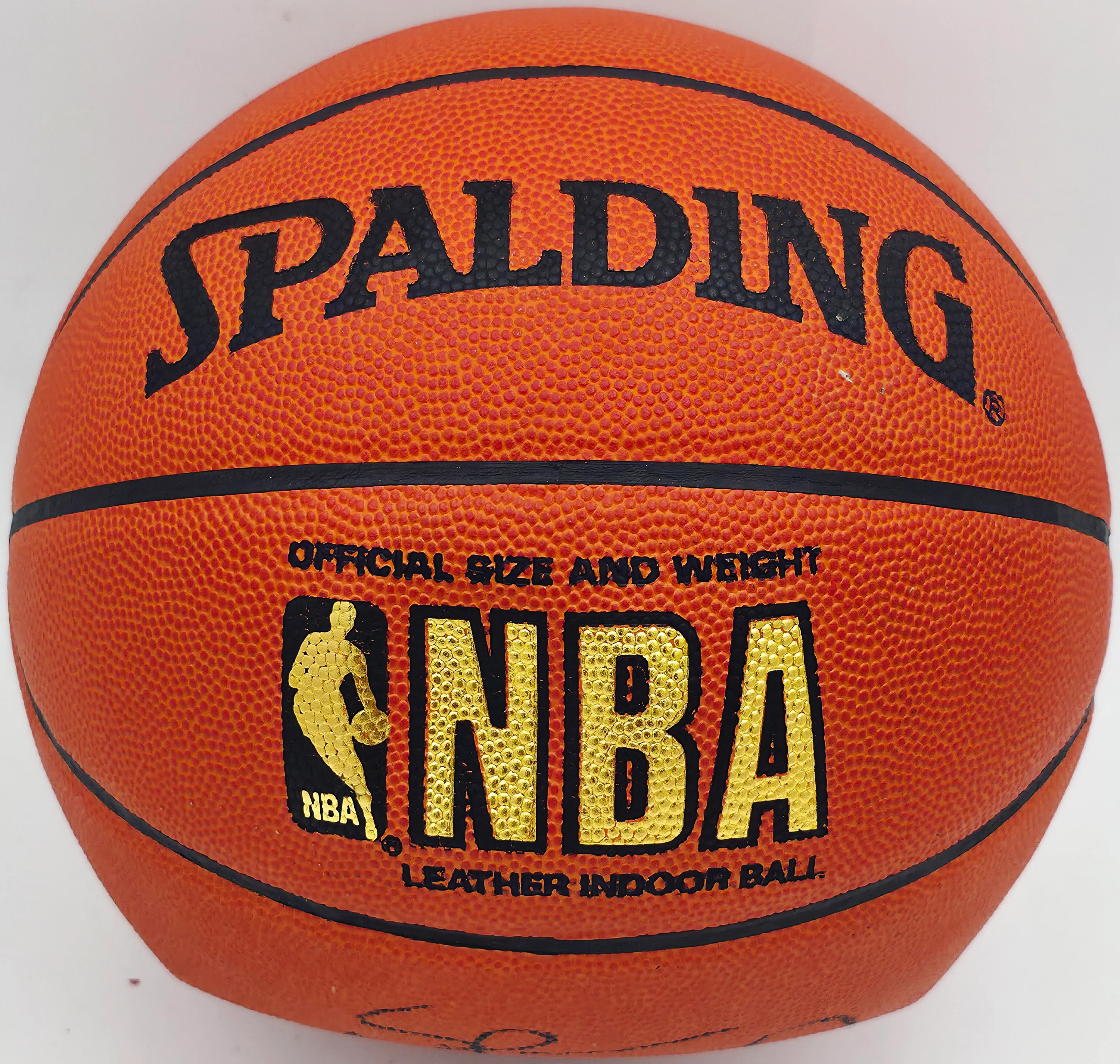 Shawn Kemp Autographed Official NBA Leather Basketball Seattle Supersonics (Flat) JSA #AZ56123 - Image 5