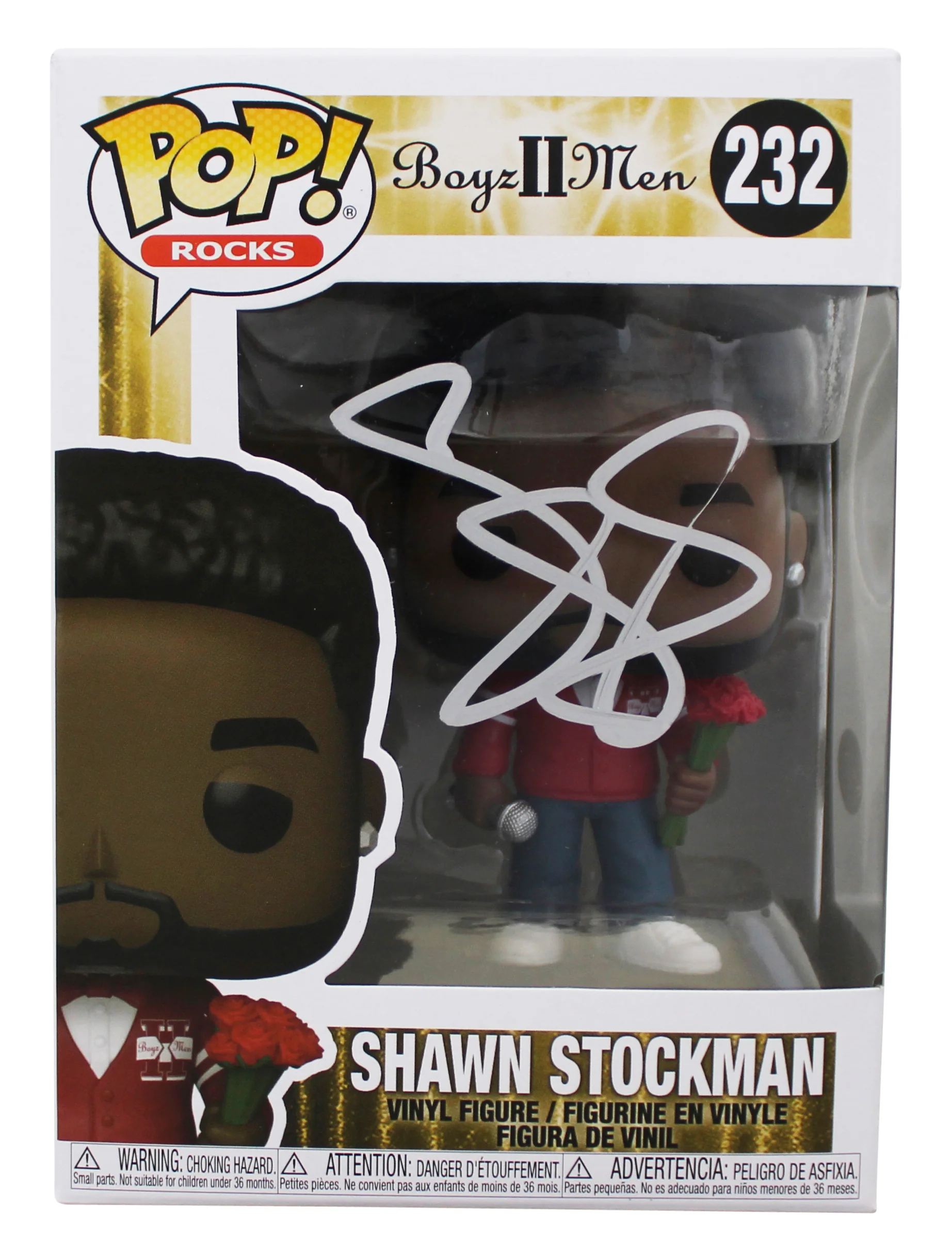 Shawn Stockman Boyz II Men Signed #232 Funko Pop Vinyl Figure JSA #CD10715 - Image 2