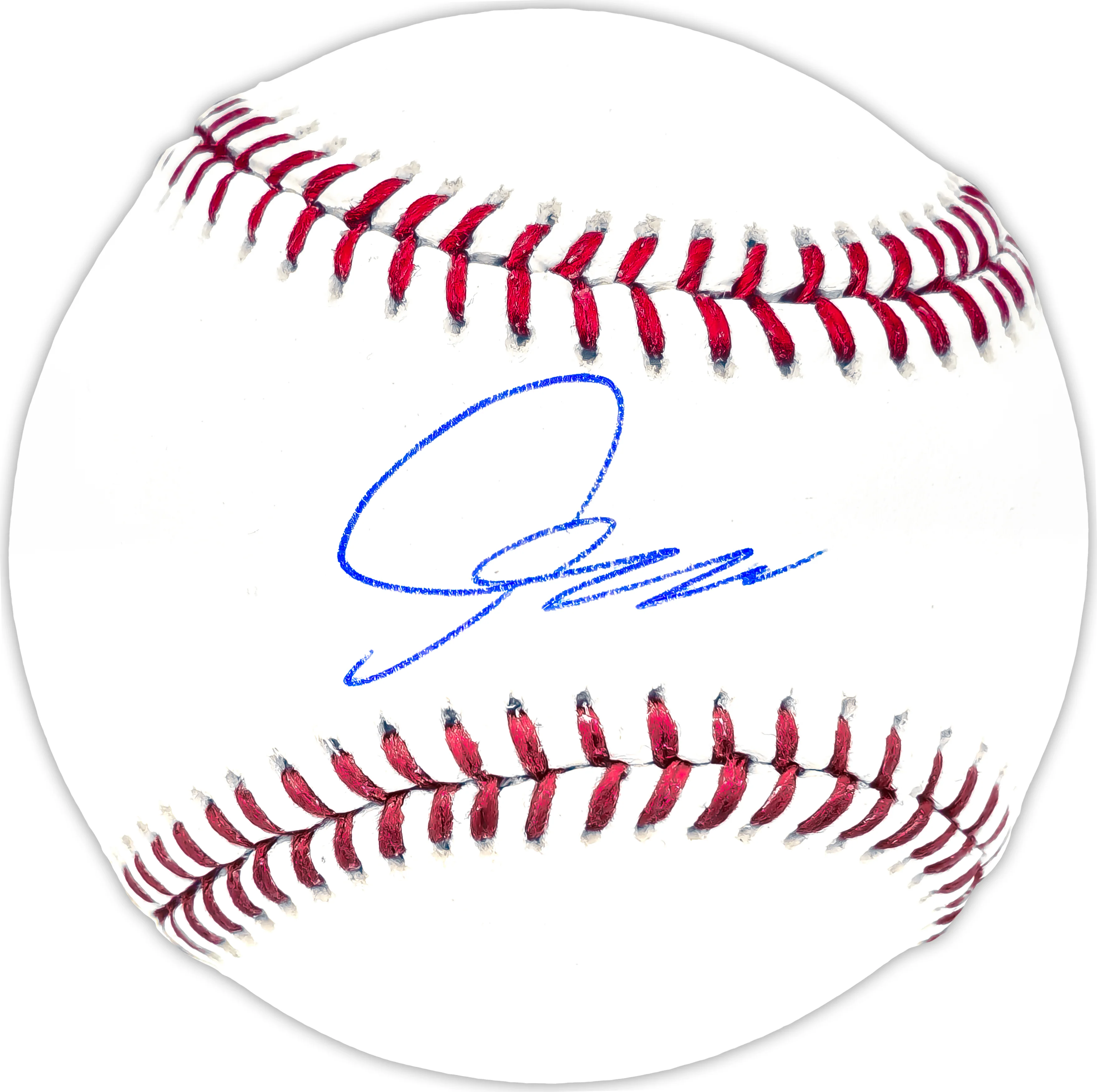 Shota Imanaga Autographed Official MLB Baseball Chicago Cubs Beckett BAS Witness Stock #230282