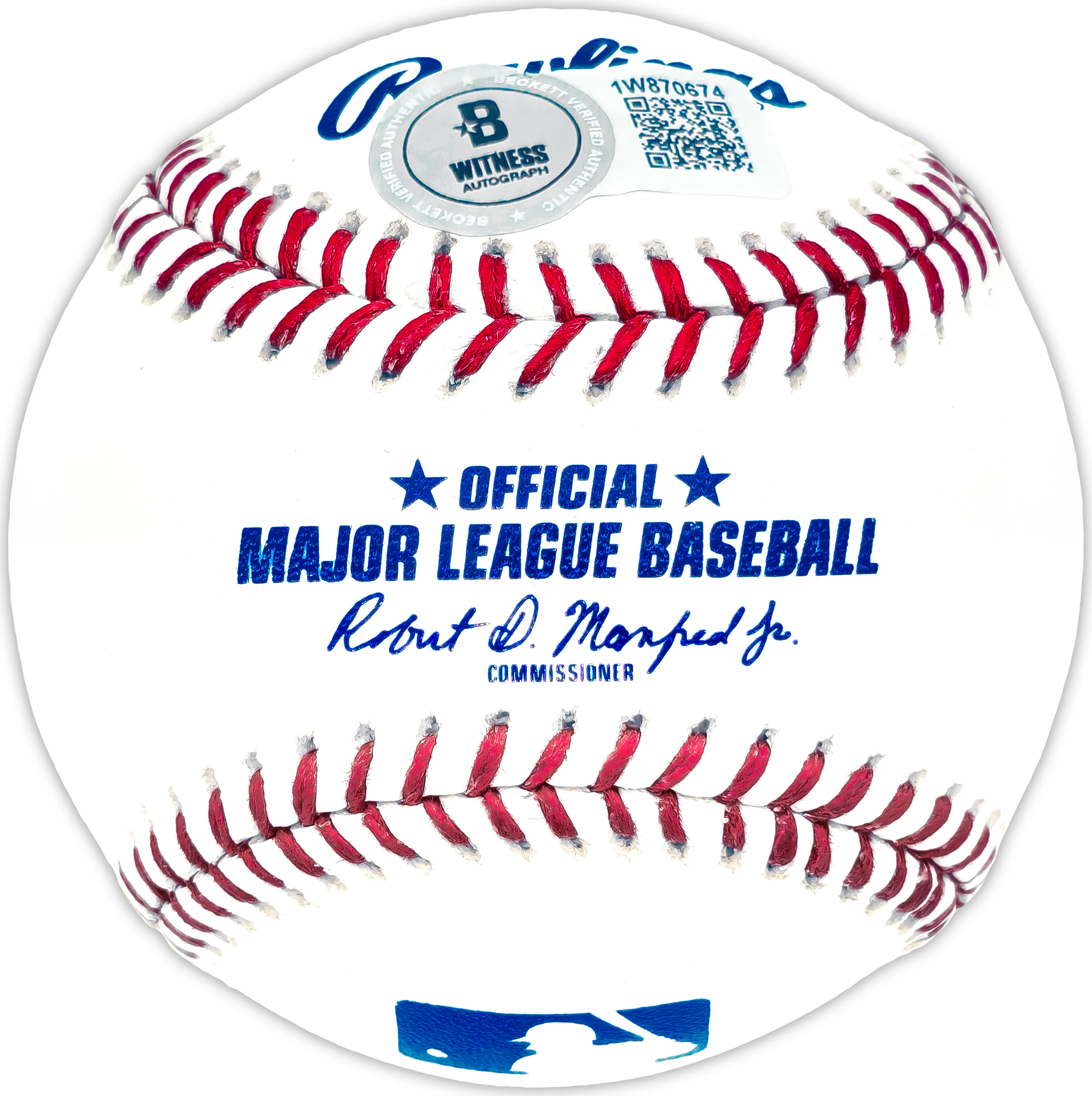 Shota Imanaga Autographed Official MLB Baseball Chicago Cubs Beckett BAS Witness Stock #230282 - Image 2