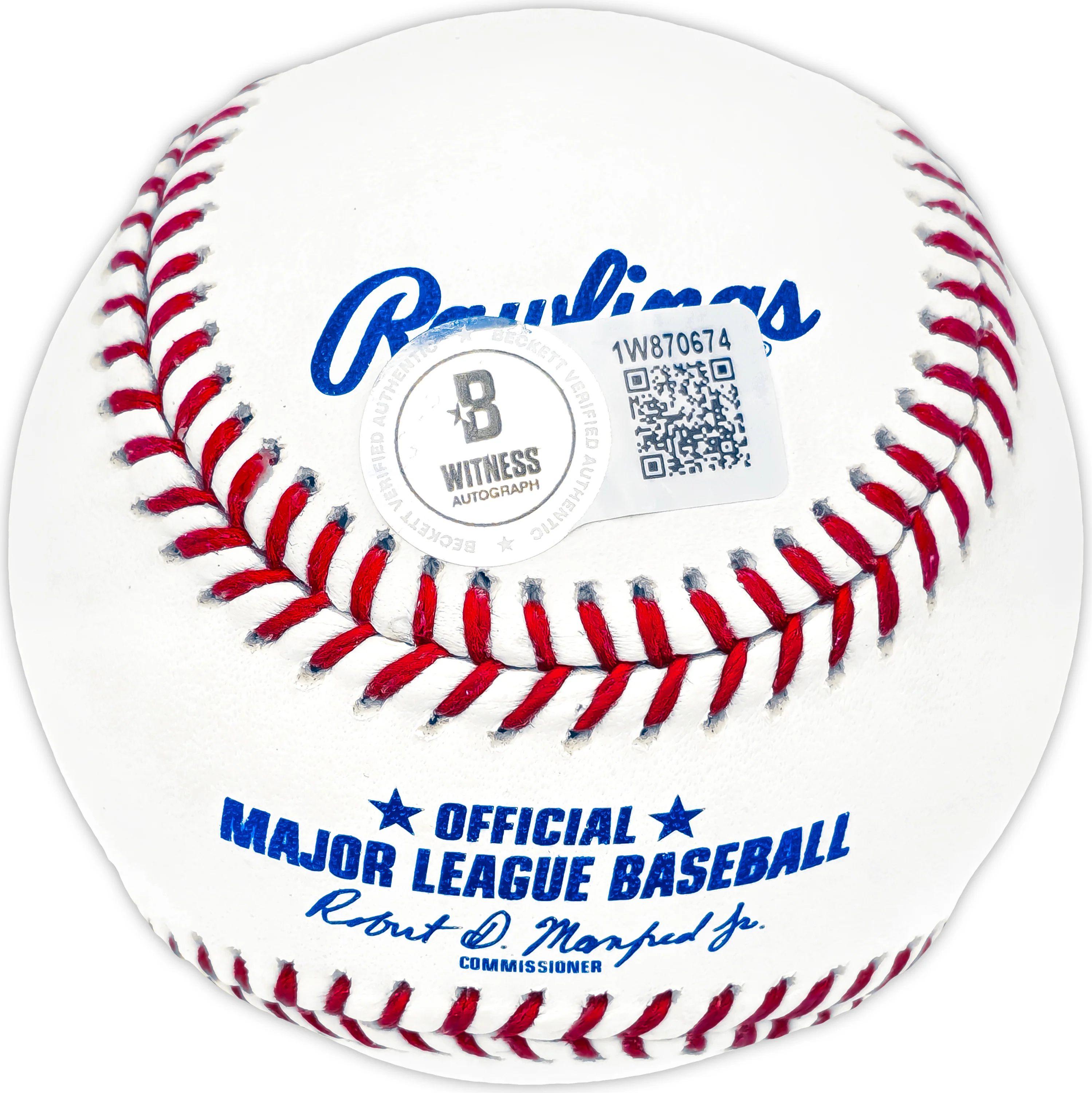 Shota Imanaga Autographed Official MLB Baseball Chicago Cubs Beckett BAS Witness Stock #230282 - Image 3