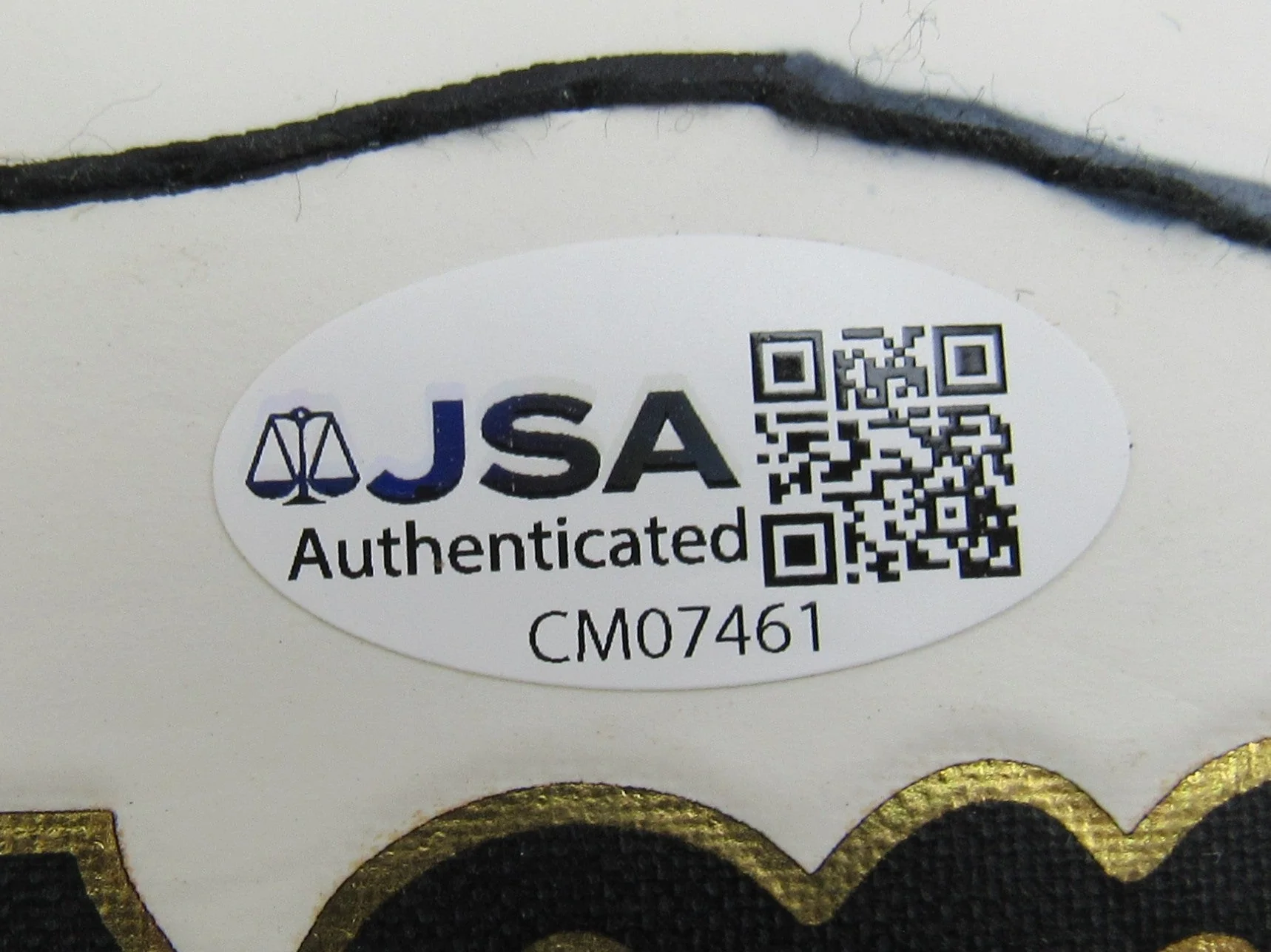 Warren Moon Signed Auto Wilson Football JSA CM07461 - Image 5