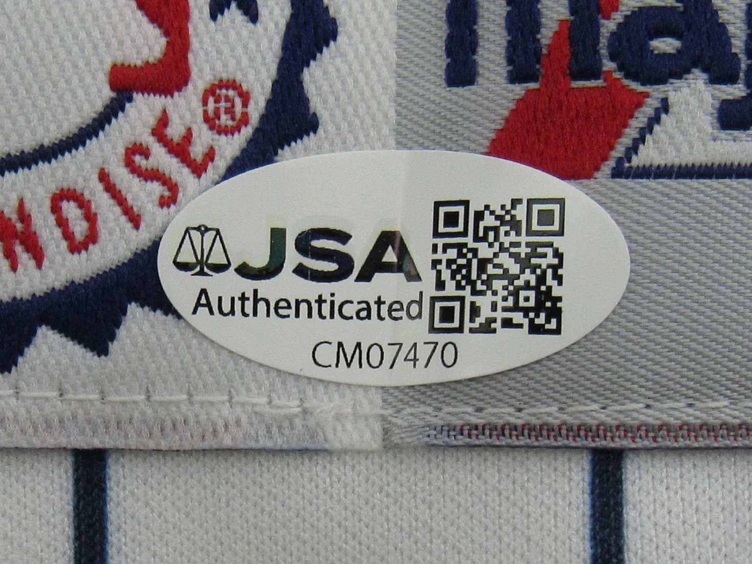 Roger Clemens Majestic Signed Auto Yankees Jersey JSA CM07470 - Image 4