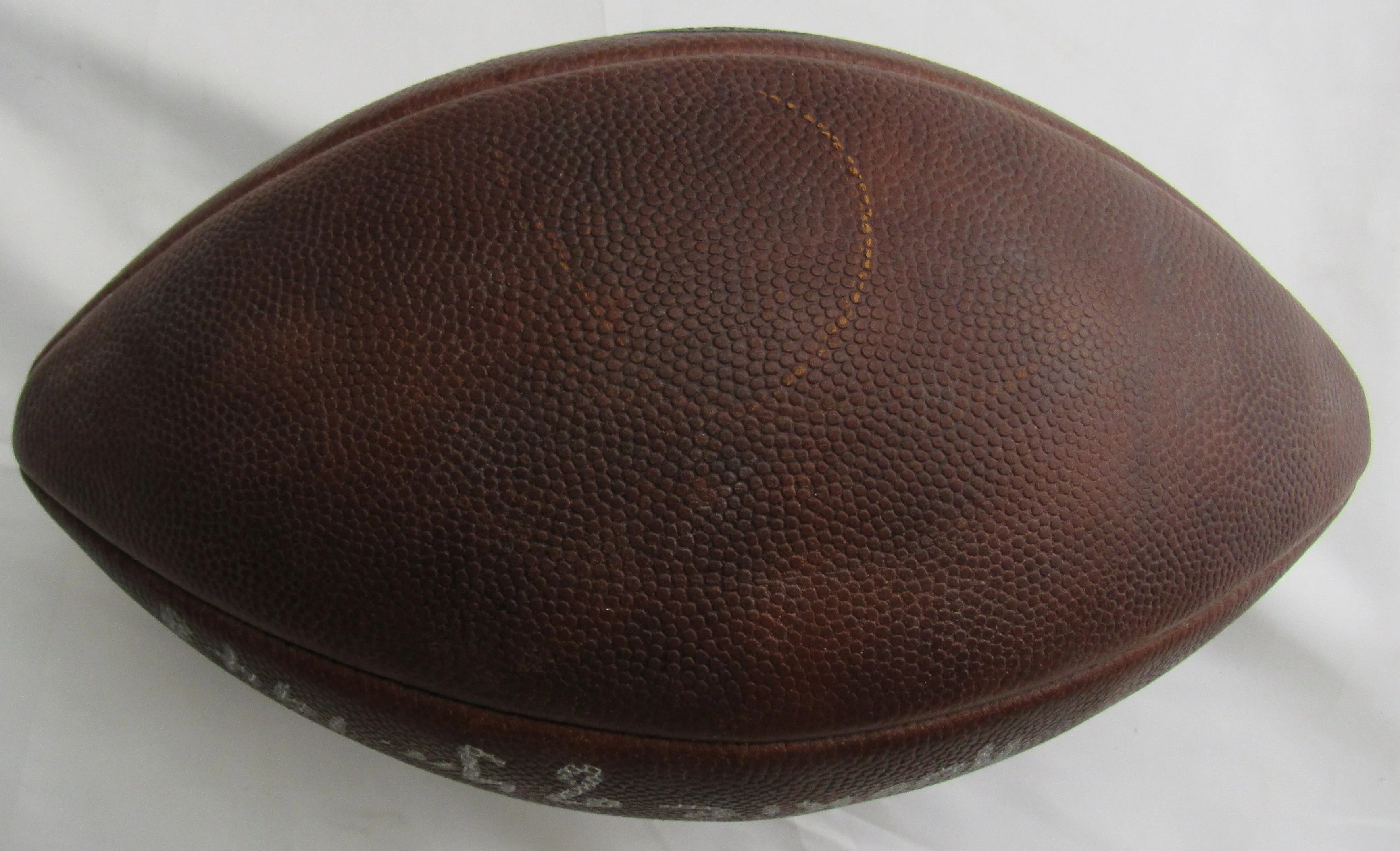 Y.A Tittle Signed Auto Wilson Football JSA CM07449 w/3 Inscriptions - Image 4