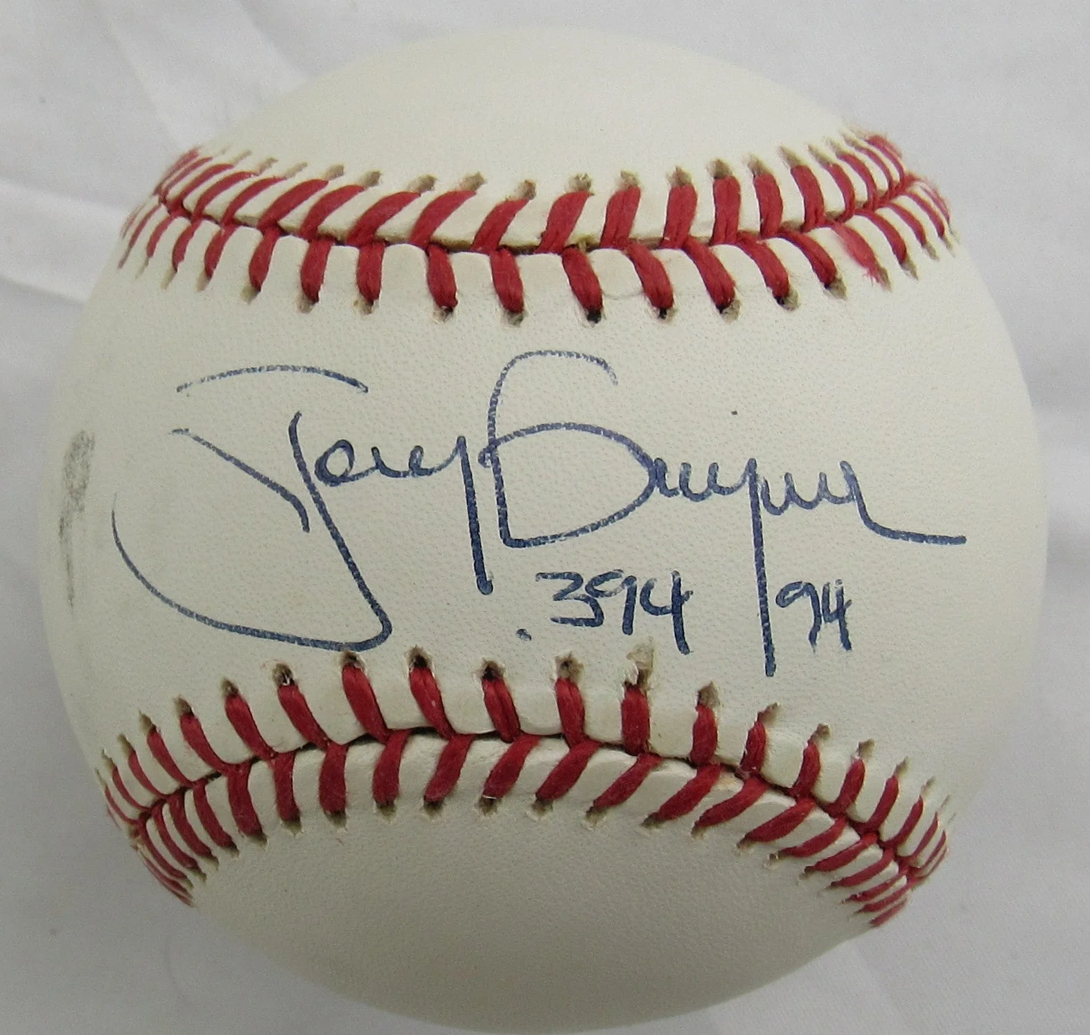 Tony Gwynn Signed Auto Rawlings Baseball JSA CM07270 w/.394/94