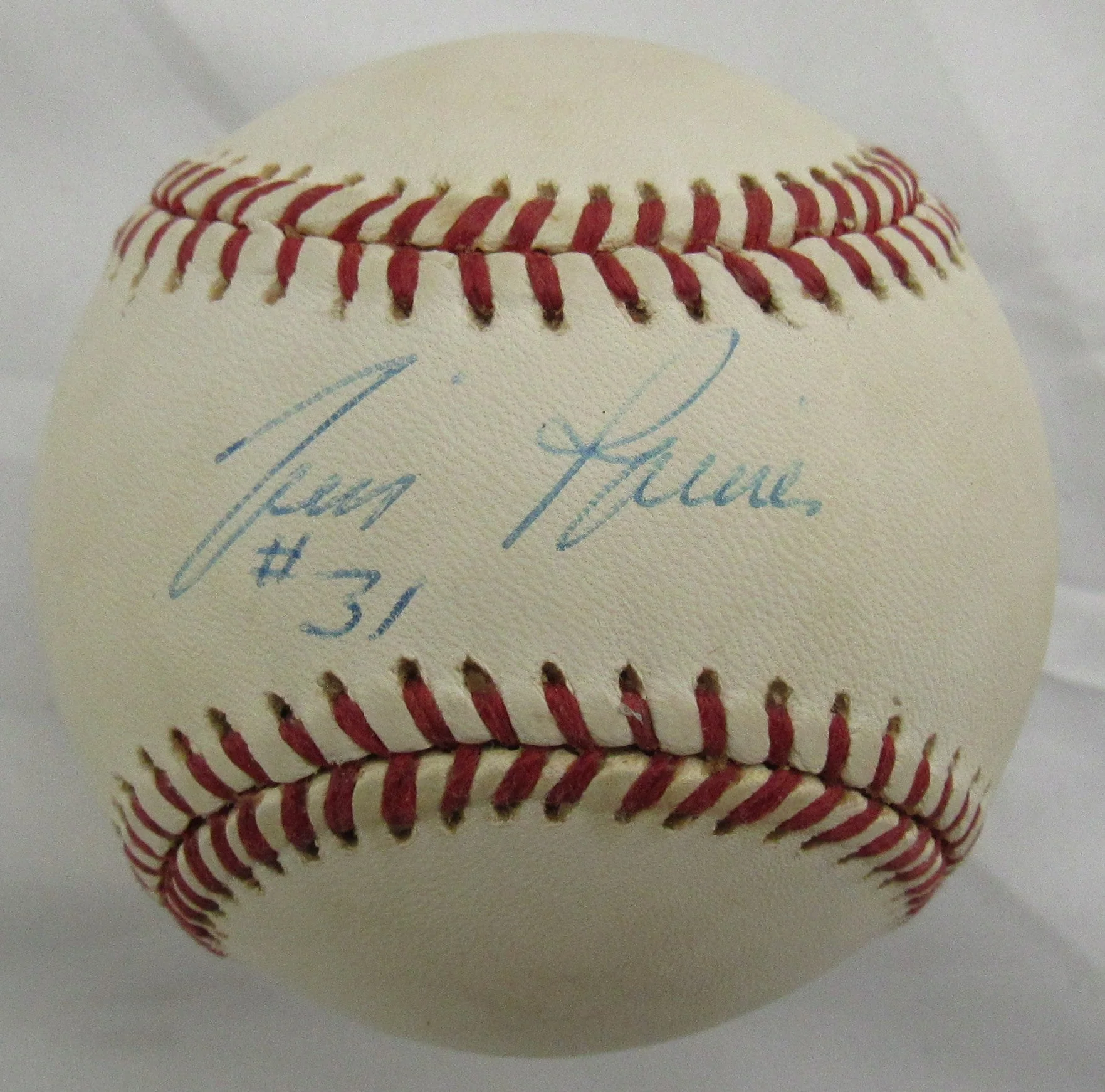 Tim Raines Signed Auto Rawlings Baseball JSA CM07308