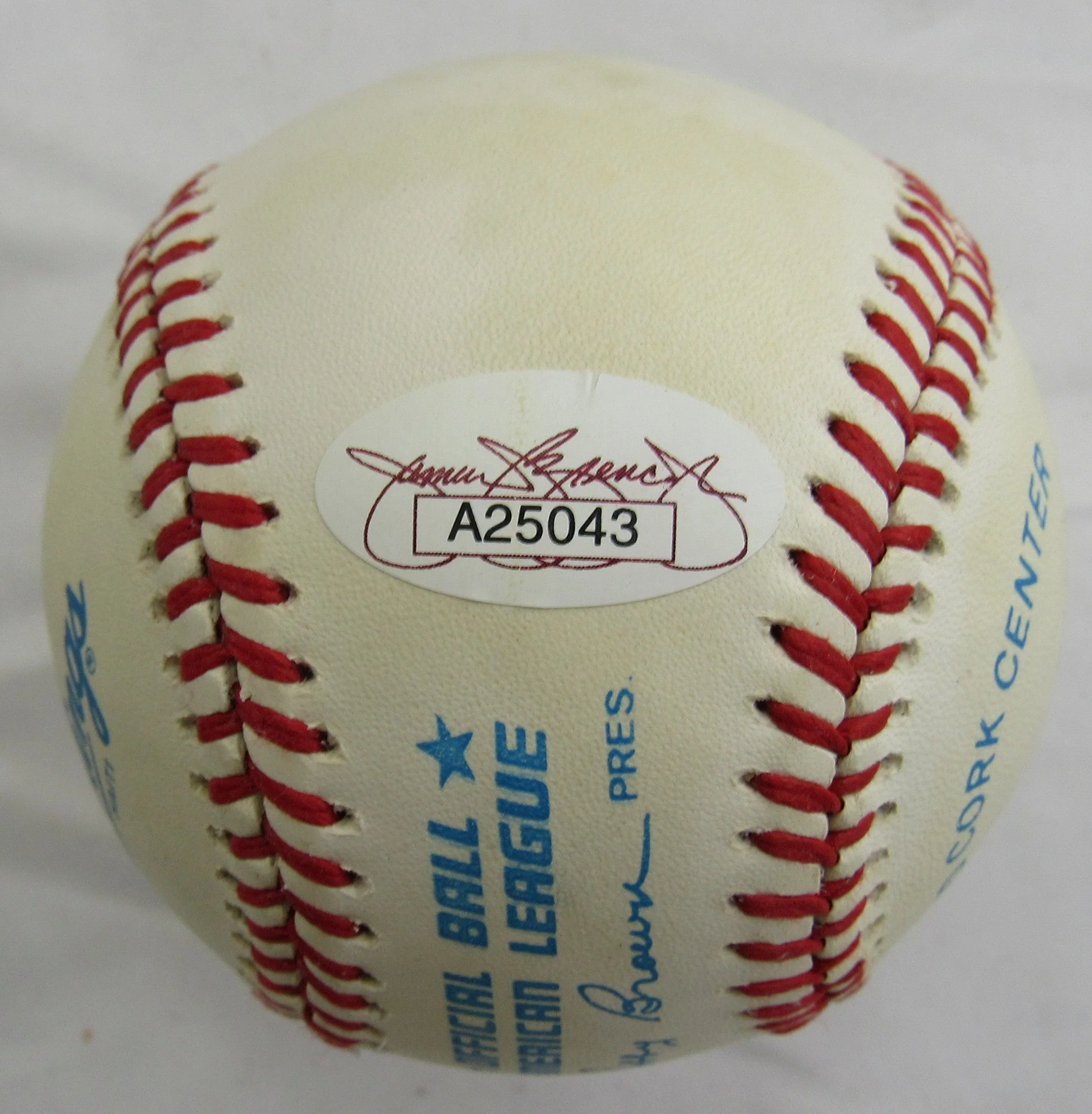 Willie Norton Signed Auto Rawlings Baseball JSA A25043 - Image 2