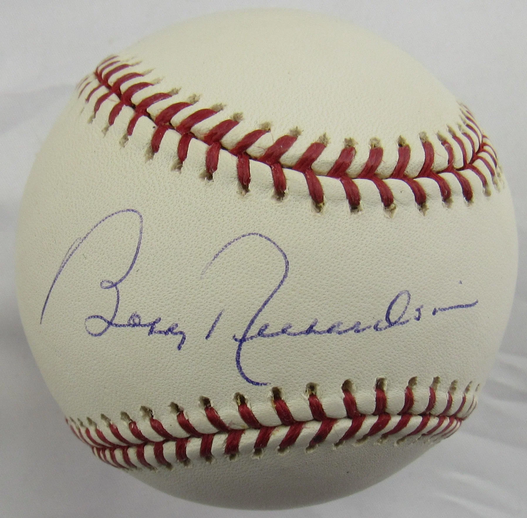 Bobby Richardson Signed Auto Rawlings Baseball Steiner Hologram