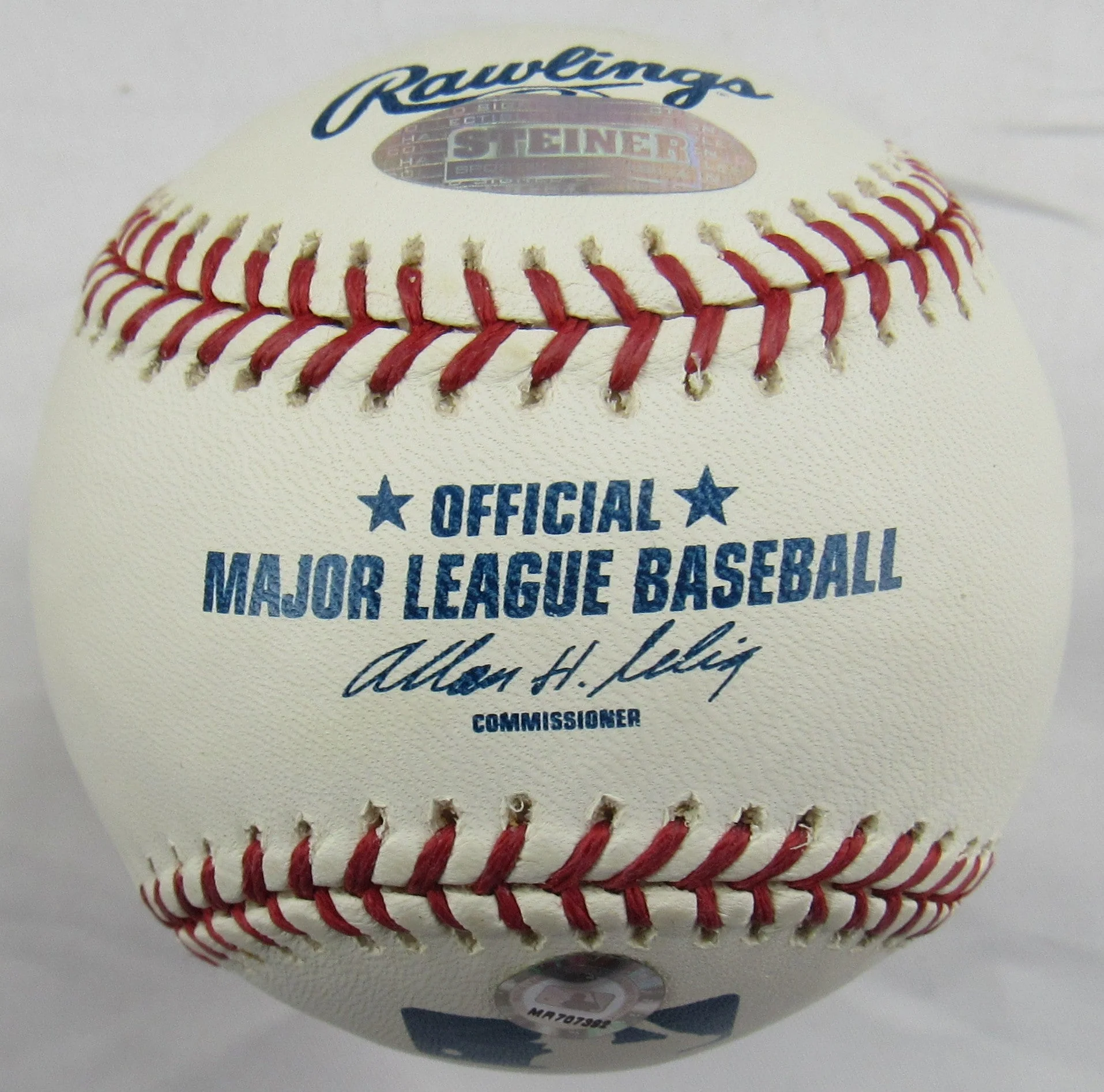 David Cone Paul O'Neill Multi Signed Auto Rawlings Baseball Steiner Hologram/MLB Hologram - Image 4