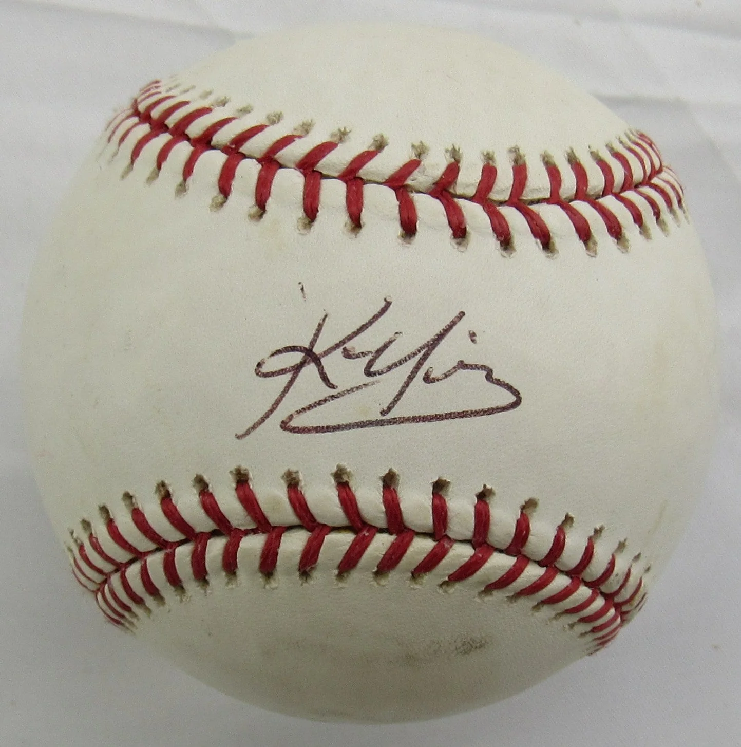 Kevin Youklius Signed Auto Rawlings Baseball JSA CM07278