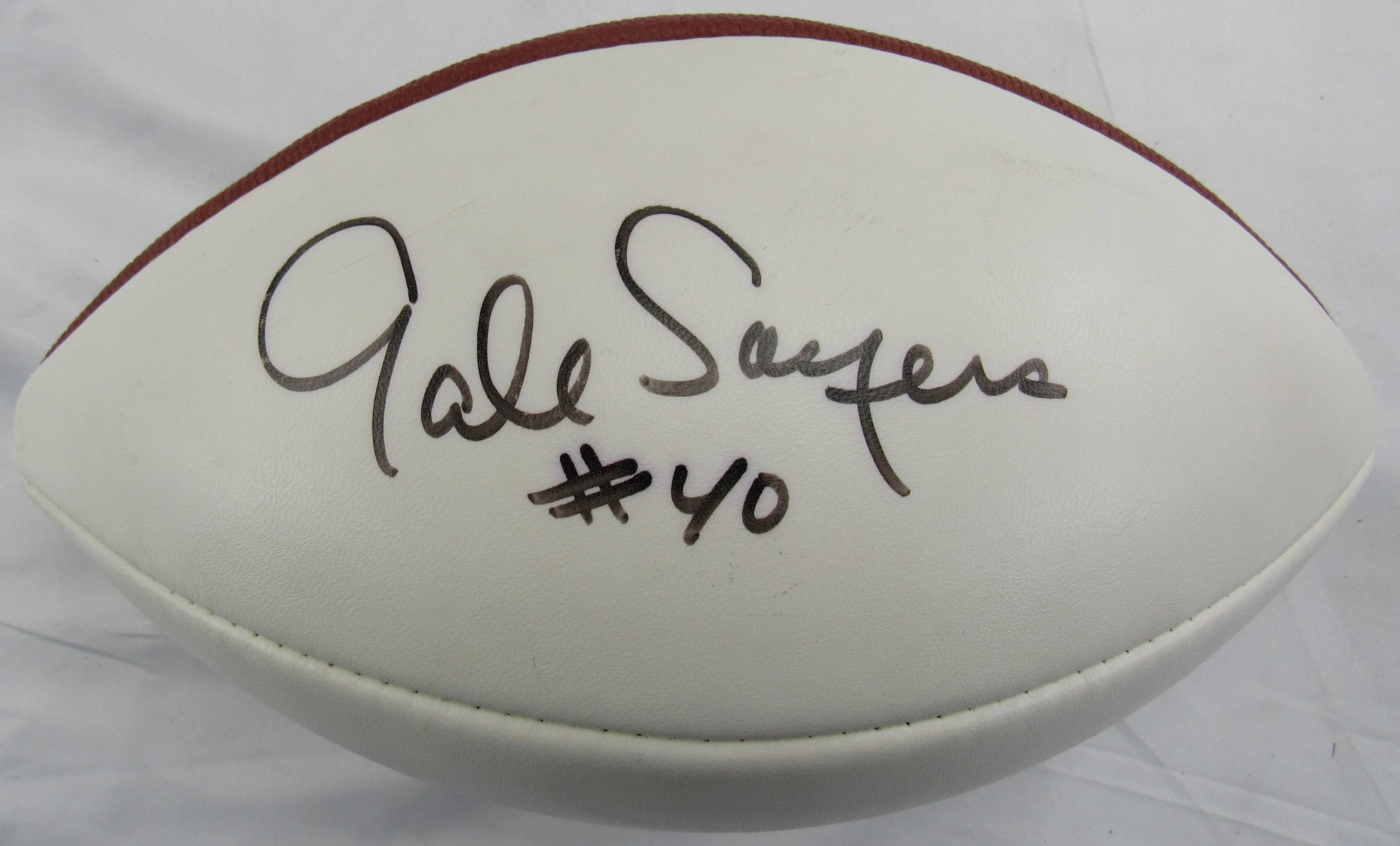 Gale Sayers Signed Auto Wilson Football JSA CL29208
