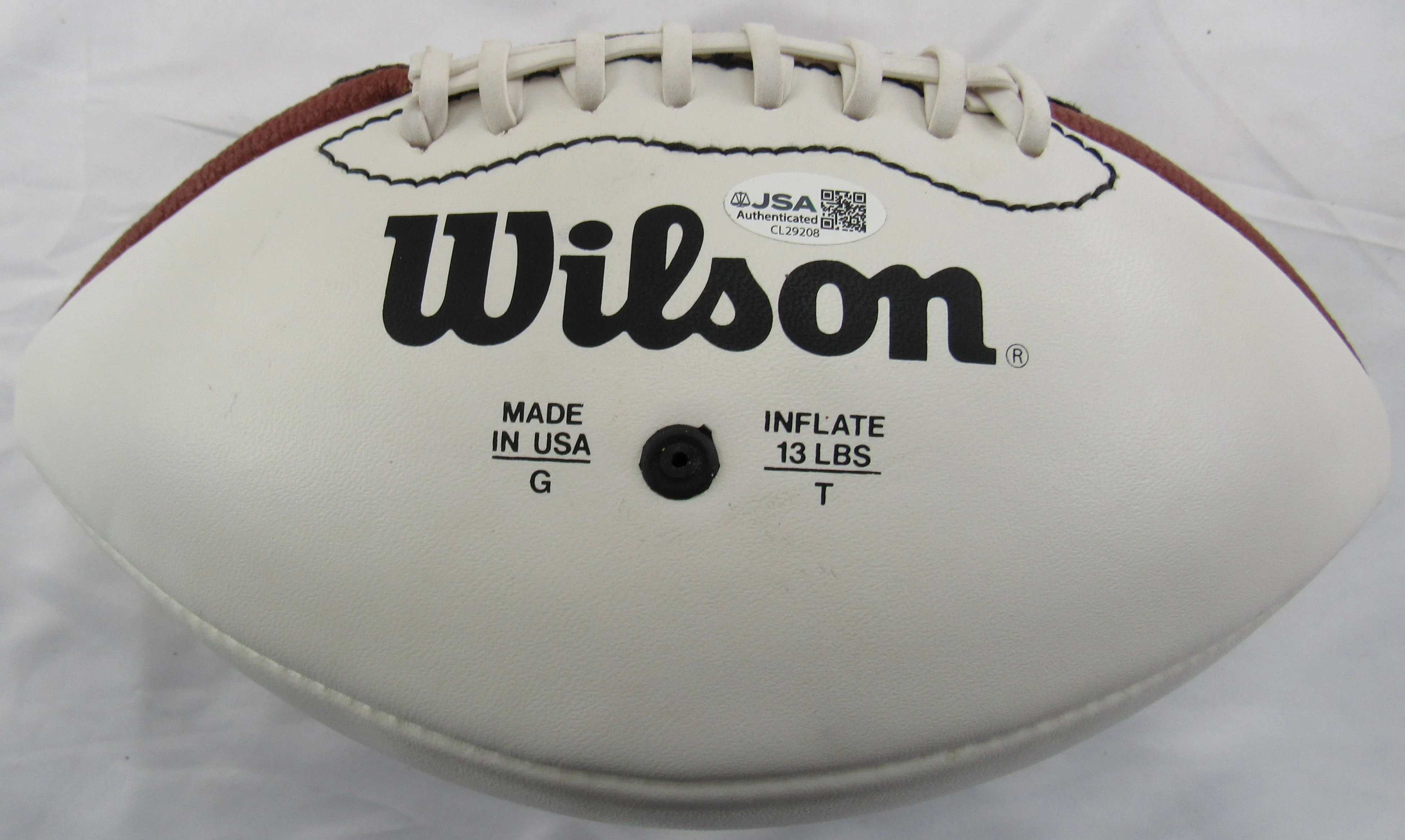 Gale Sayers Signed Auto Wilson Football JSA CL29208 - Image 4