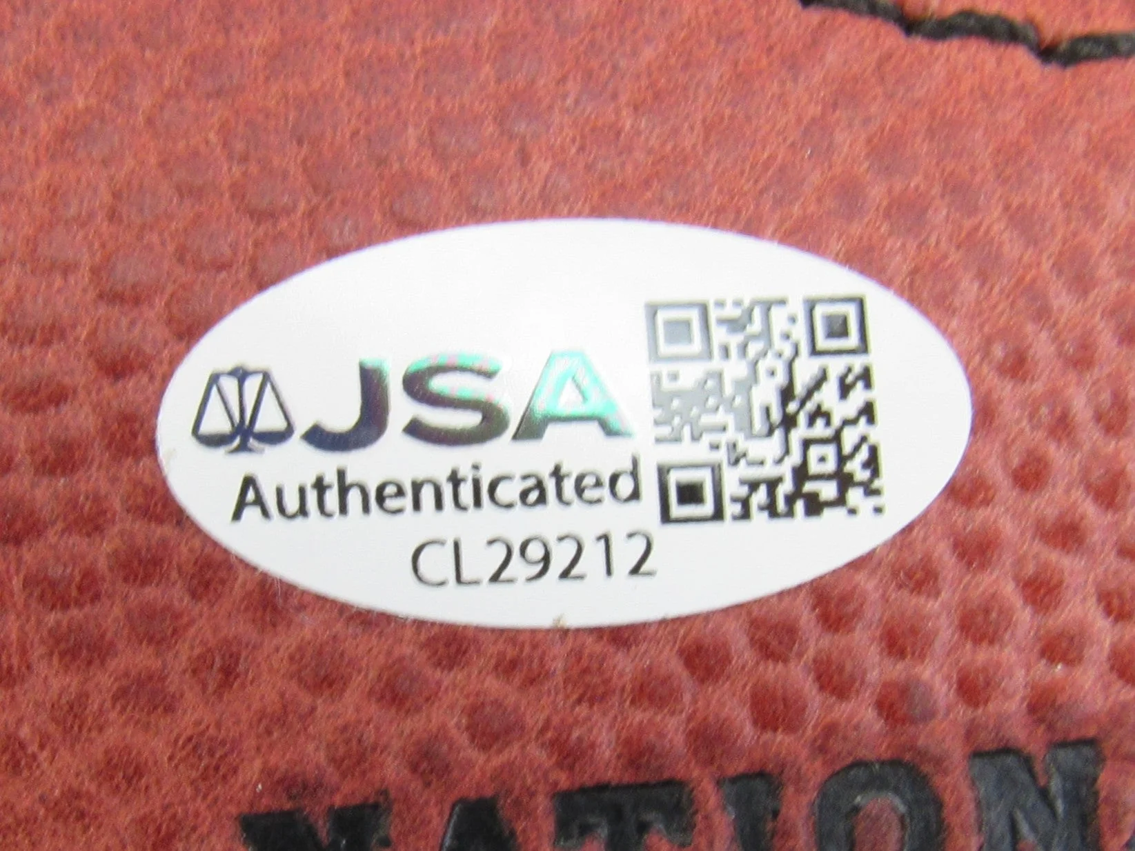 Phil Simms Signed Auto Wilson Football w/ SB MVP Insc JSA CL29212 - Image 2