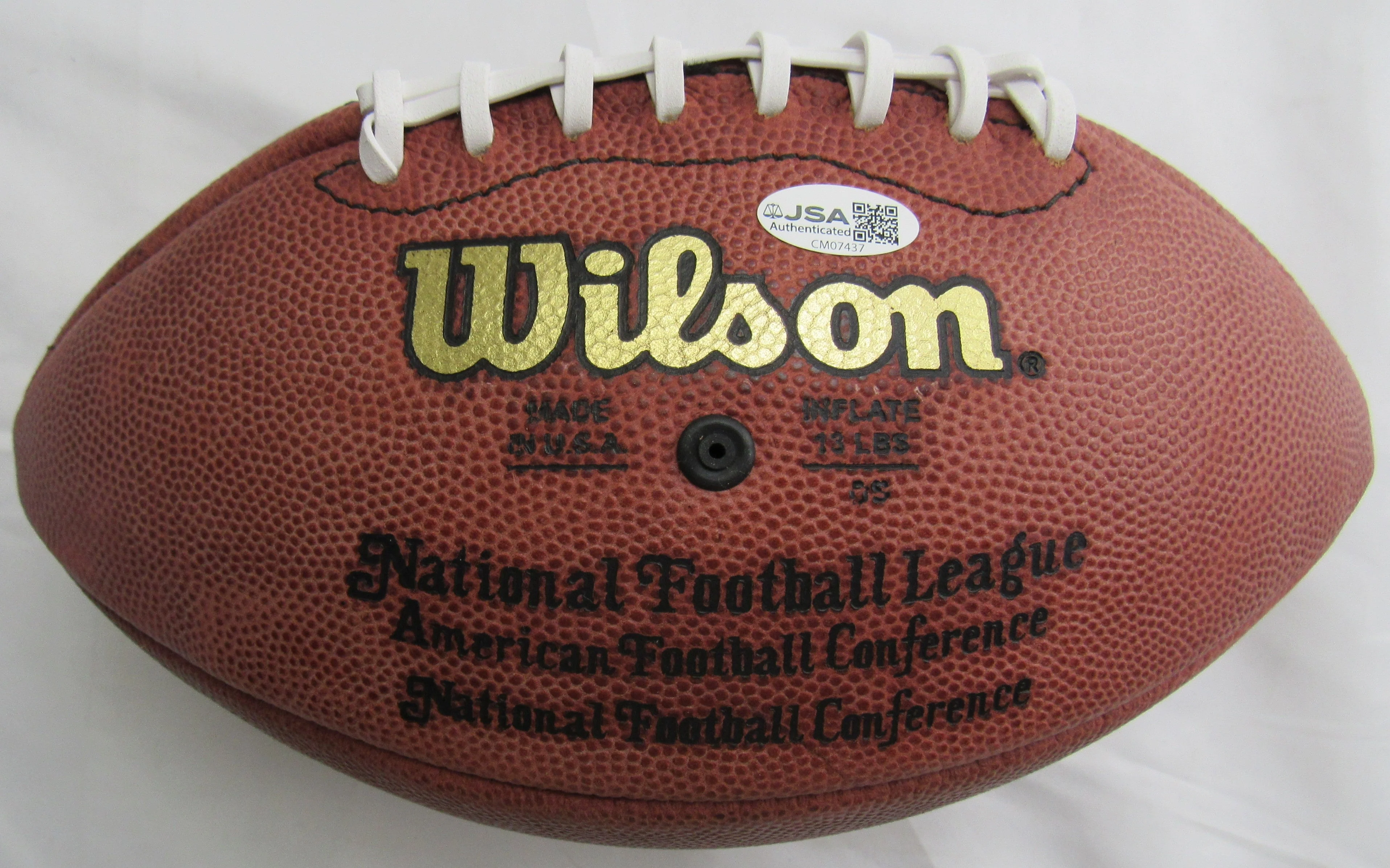 Joe Montana Signed Auto Wilson Football JSA CM07437 - Image 3