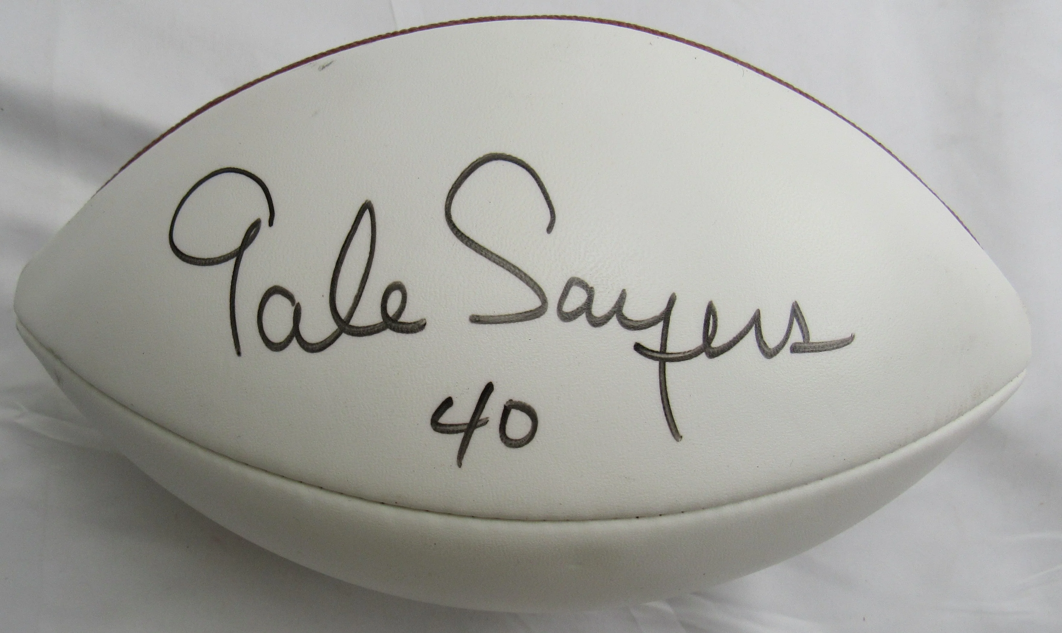 Gale Sayers Signed Auto Wilson Football JSA CM07450