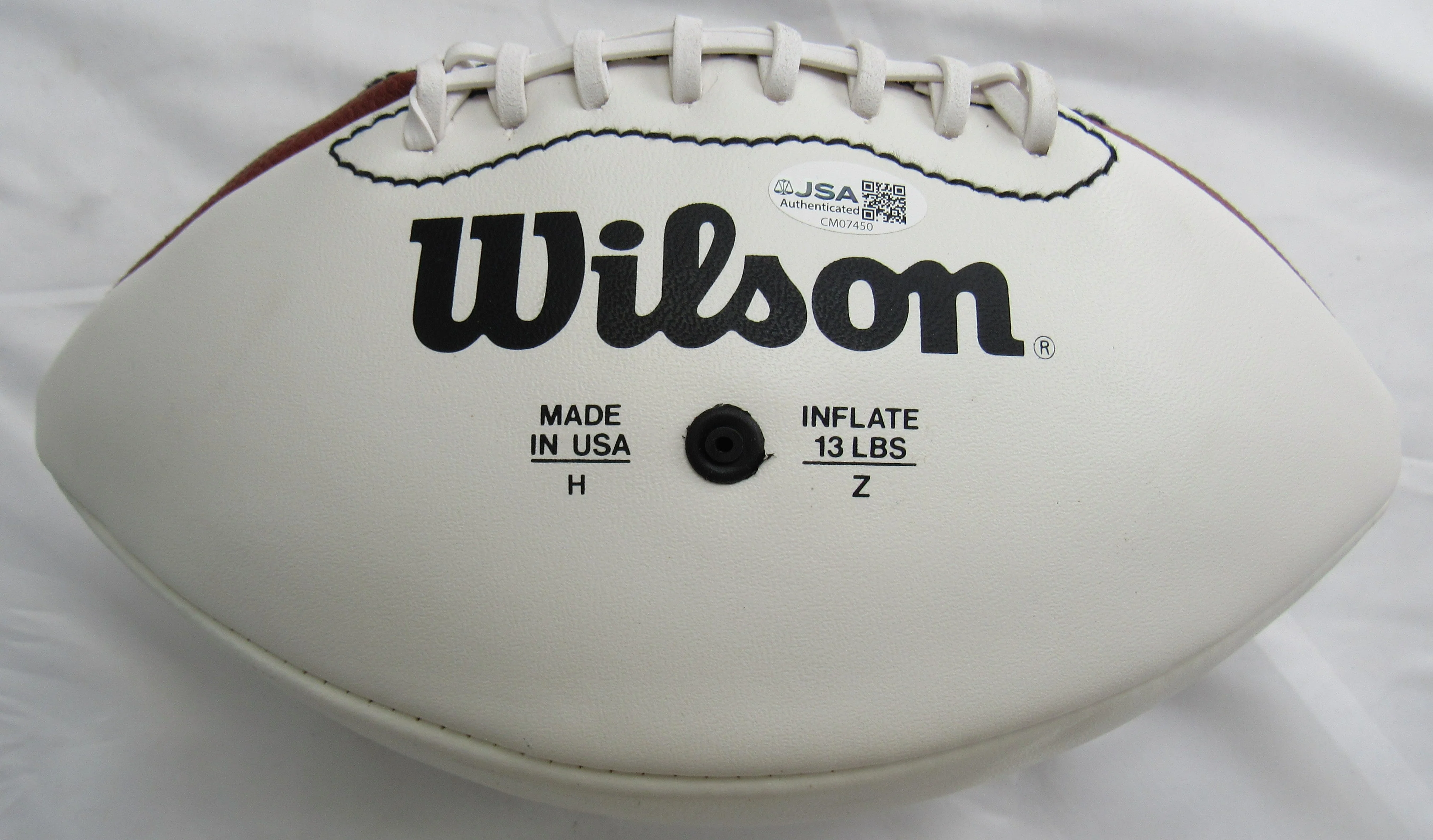 Gale Sayers Signed Auto Wilson Football JSA CM07450 - Image 3