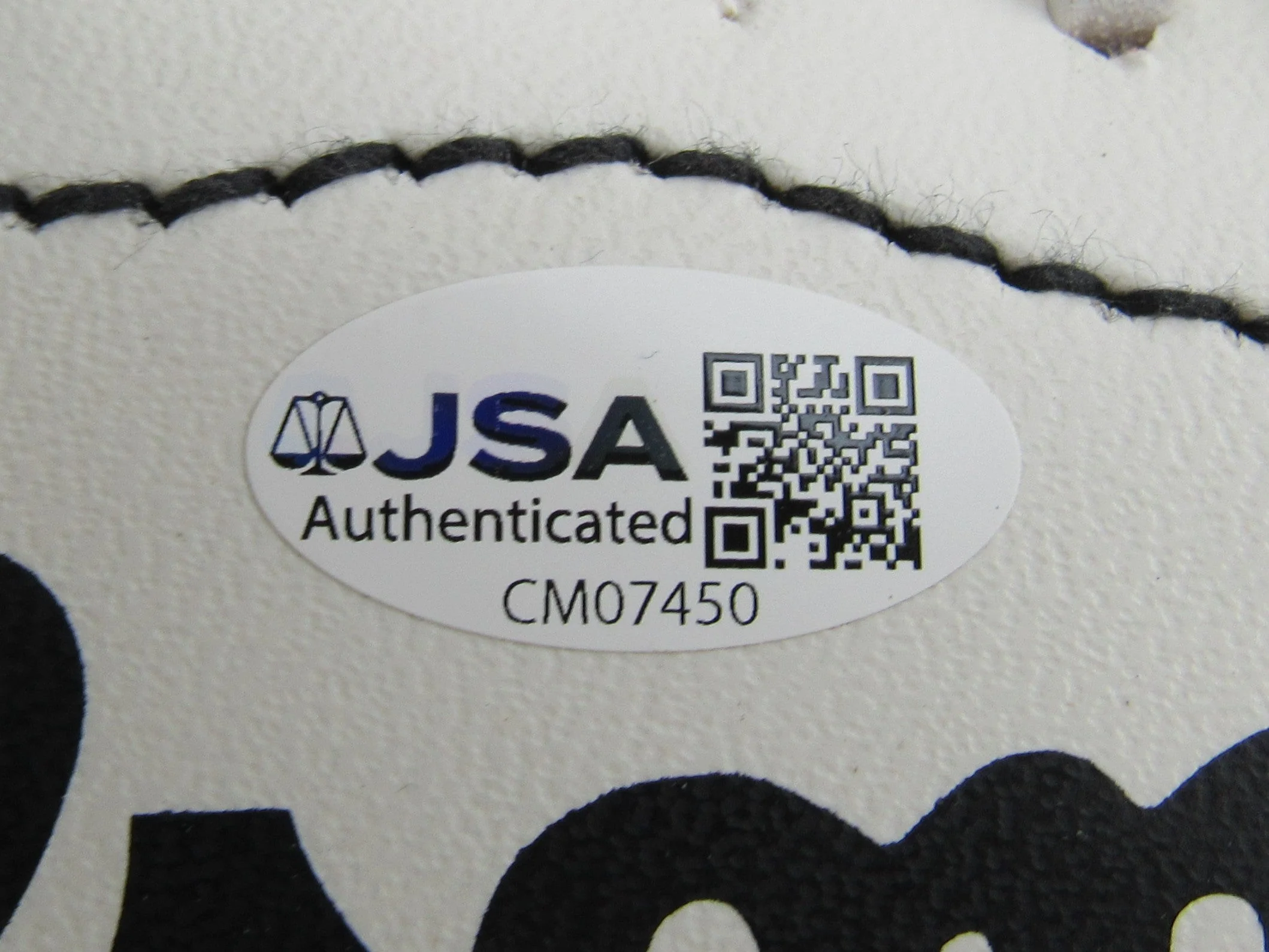 Gale Sayers Signed Auto Wilson Football JSA CM07450 - Image 5