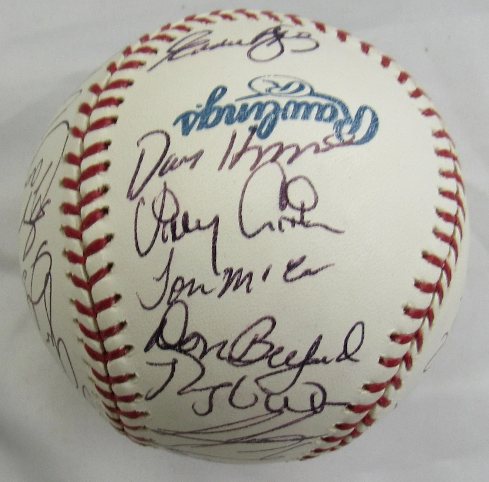 2005 Washington National Team Signed Rawlings Baseball Steiner Hologram - Frank Robinson - Image 4