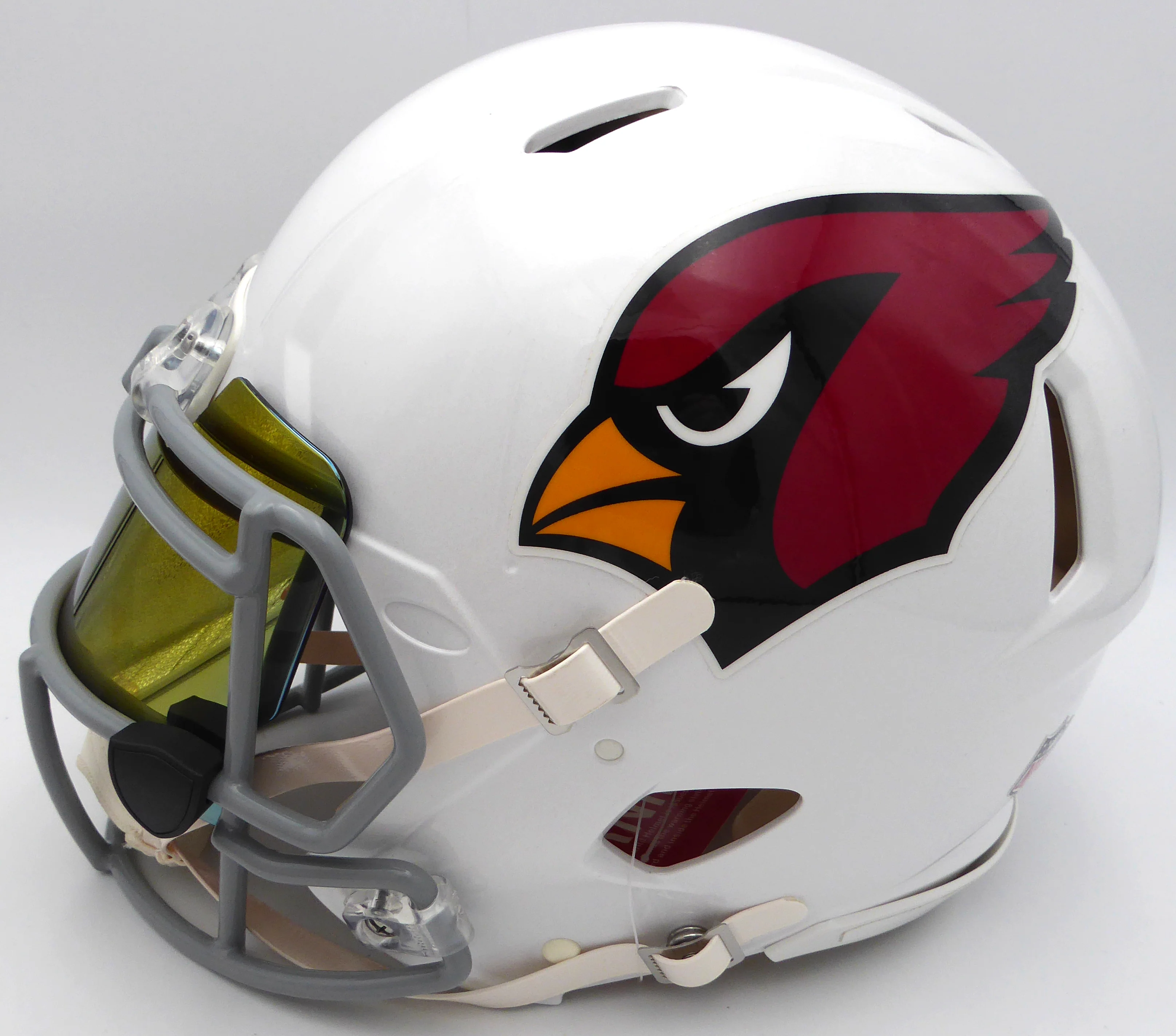 Simeon Rice Autographed Authentic Full Size Helmet Arizona Cardinals With Visor Beckett BAS QR #BP55362 - Image 4