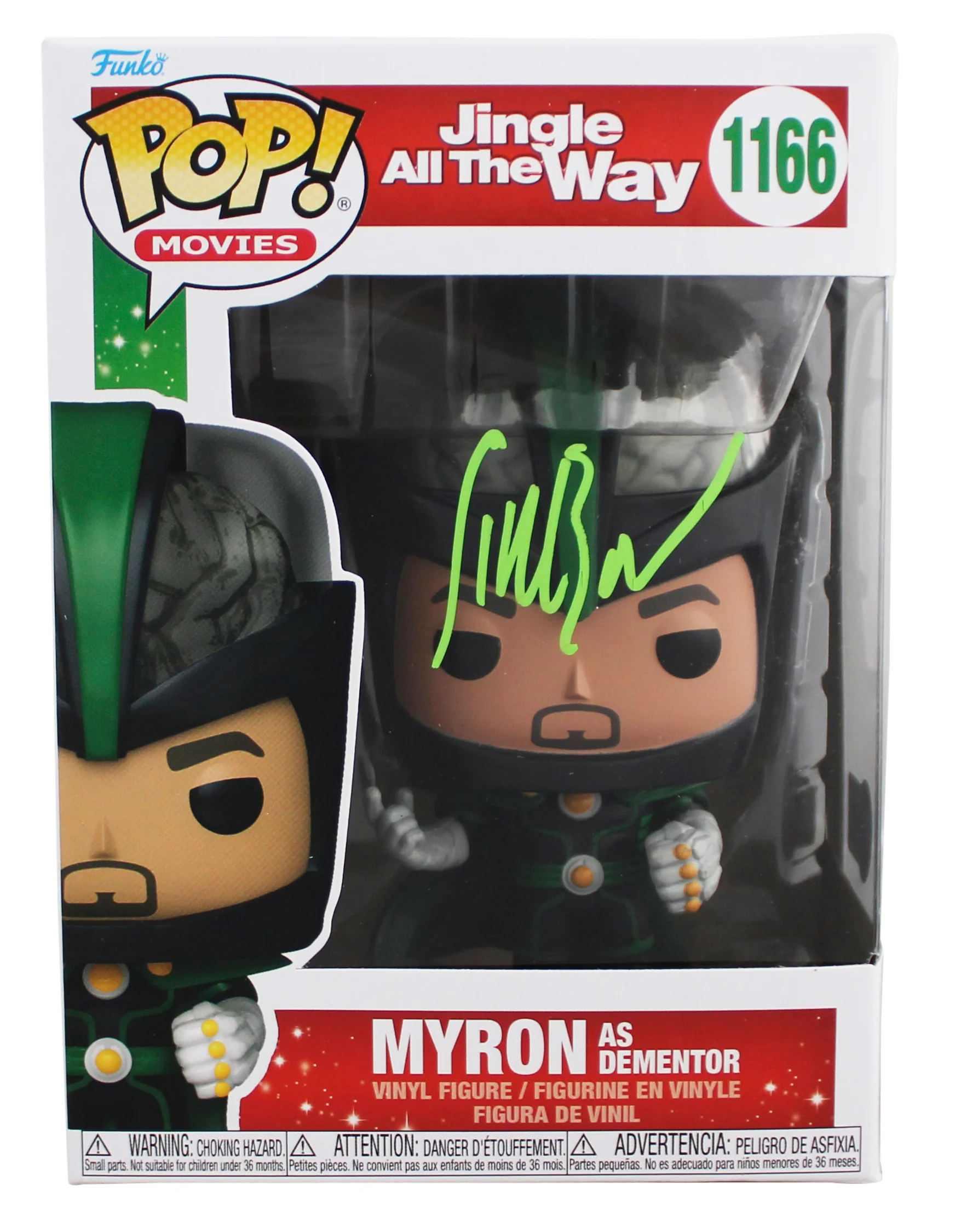 Sinbad Jingle All The Way Signed Myron #1166 Funko Pop Vinyl Figure BAS #BG86272 - Image 2