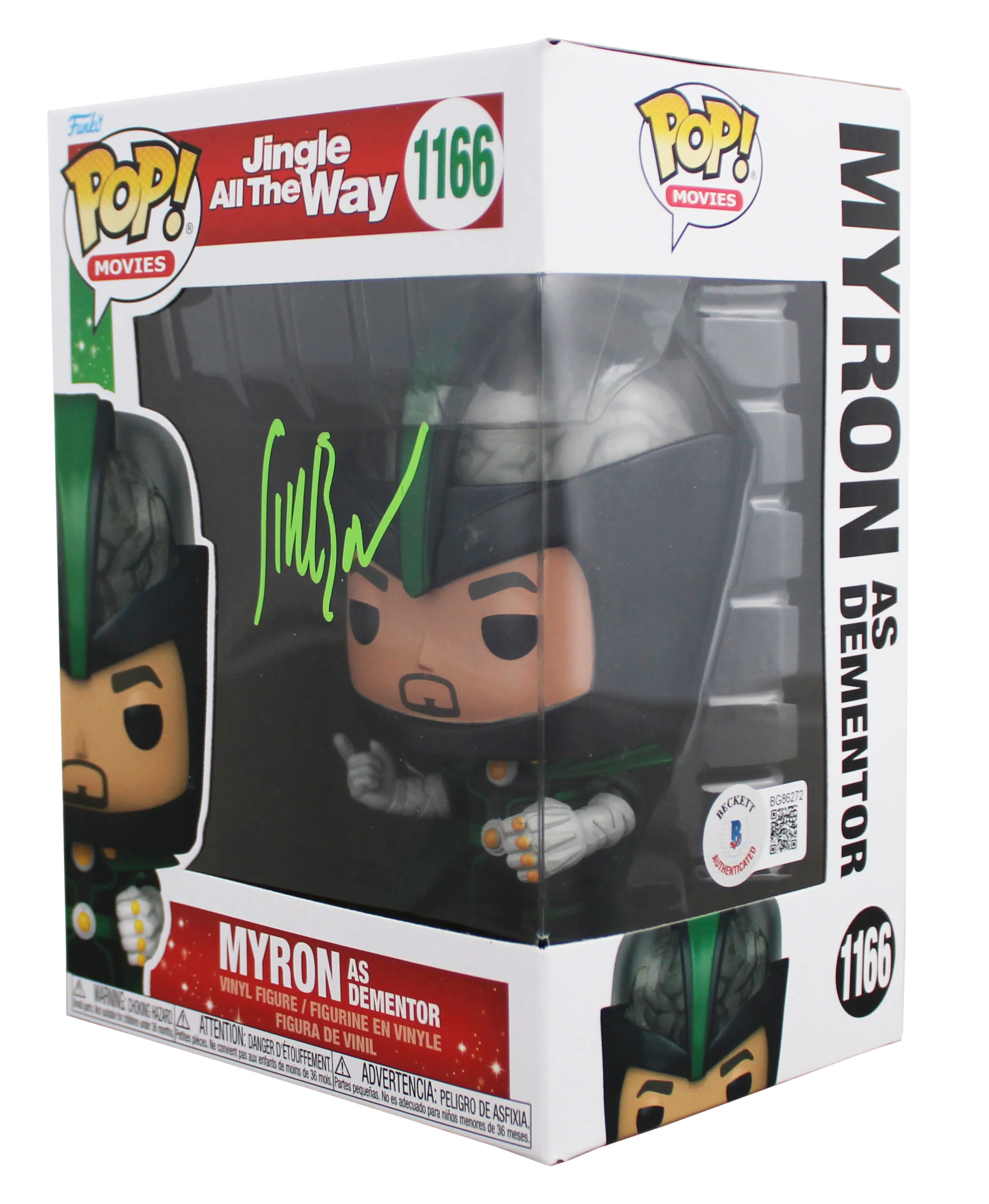 Sinbad Jingle All The Way Signed Myron #1166 Funko Pop Vinyl Figure BAS #BG86272 - Image 3
