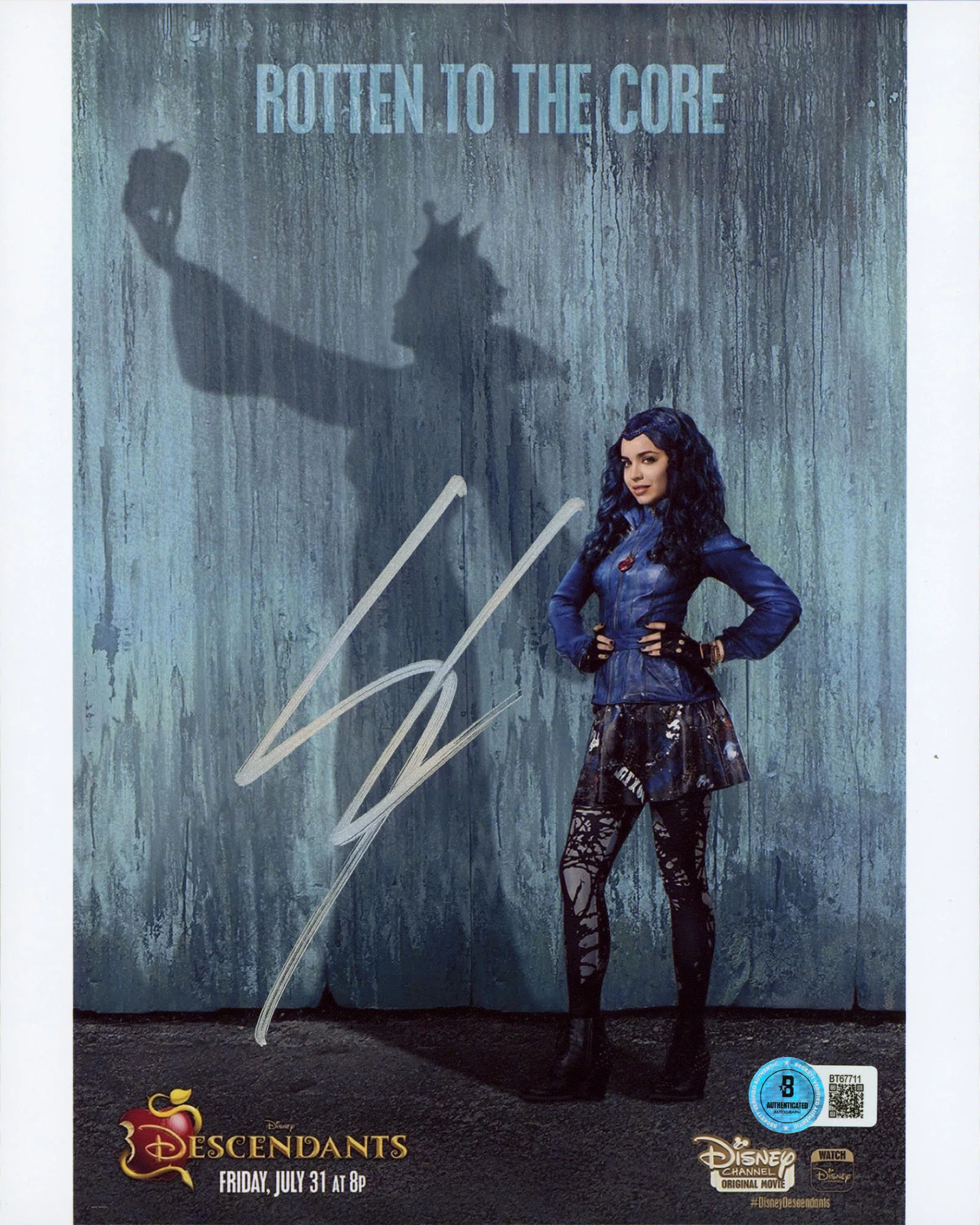 Sofia Carson Descendants Authentic Signed 8x10 Vertical Photo BAS #BT67711 - Image 2