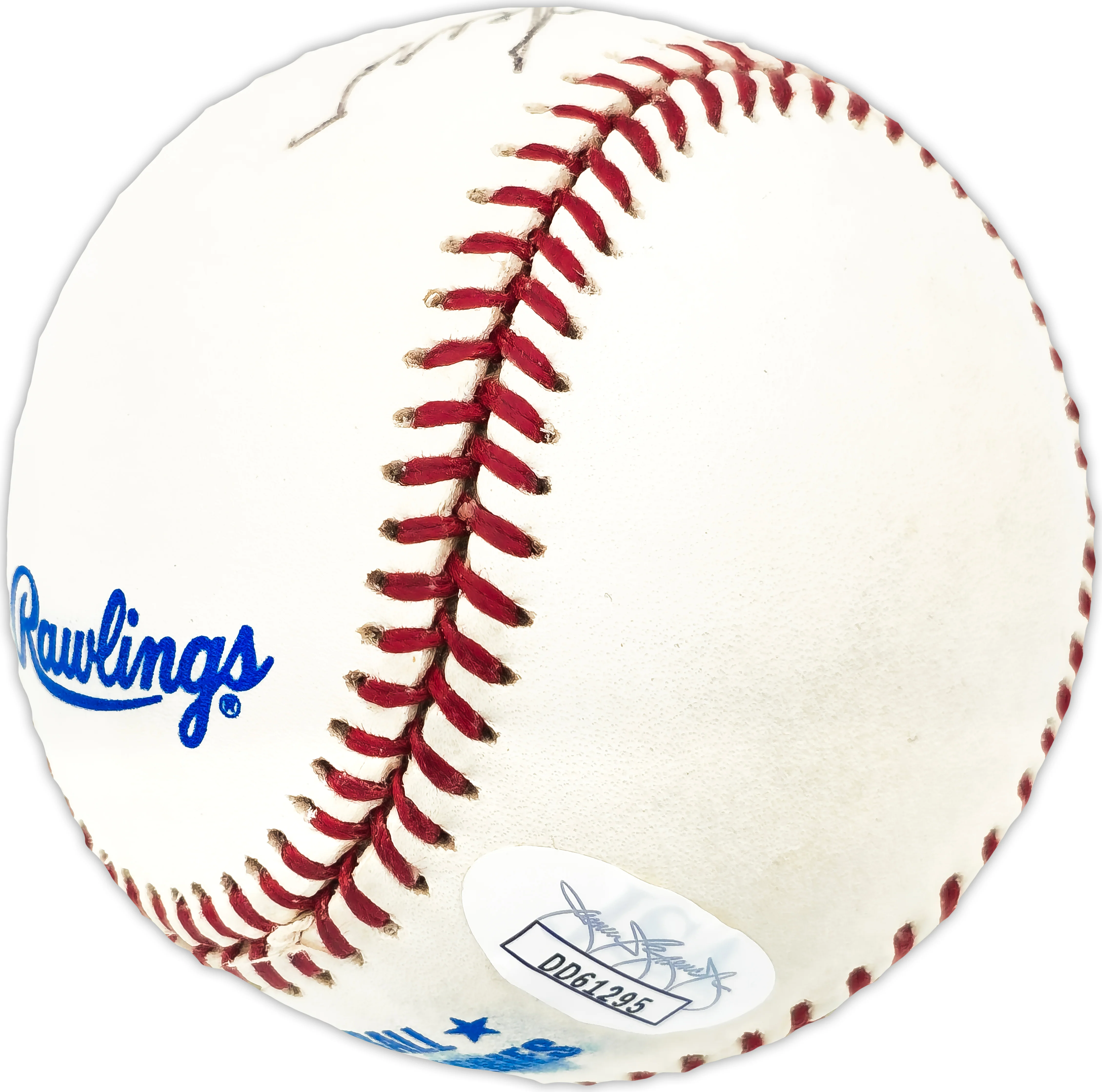 Sparky Anderson Autographed Official 1995 World Series Logo MLB Baseball Cincinnati Reds, Detroit Tigers "HOF 2000" JSA #DD61295 - Image 4