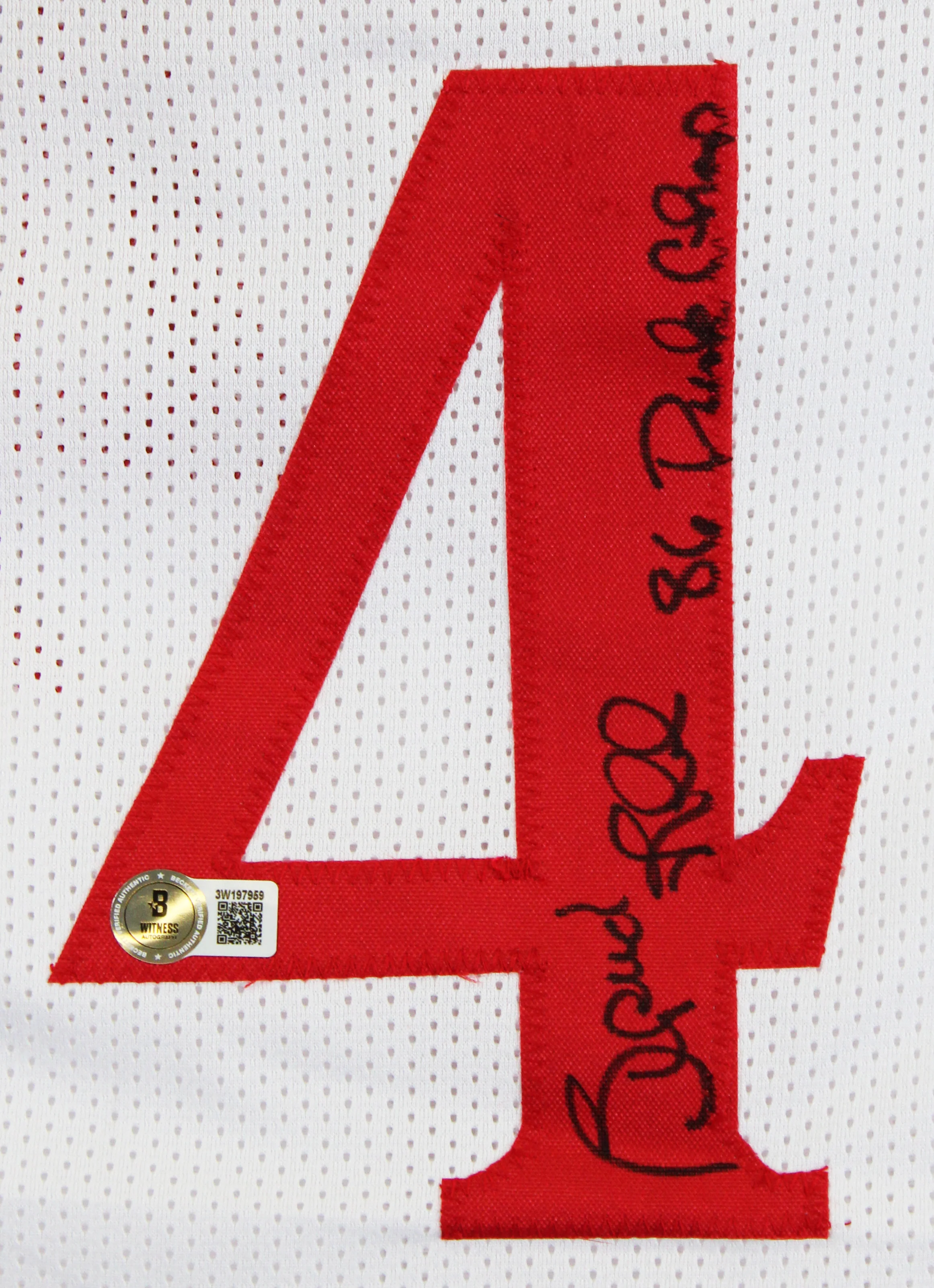 Spud Webb "1986 Dunk Champ" Signed White Pro Style Jersey BAS Witnessed - Image 3