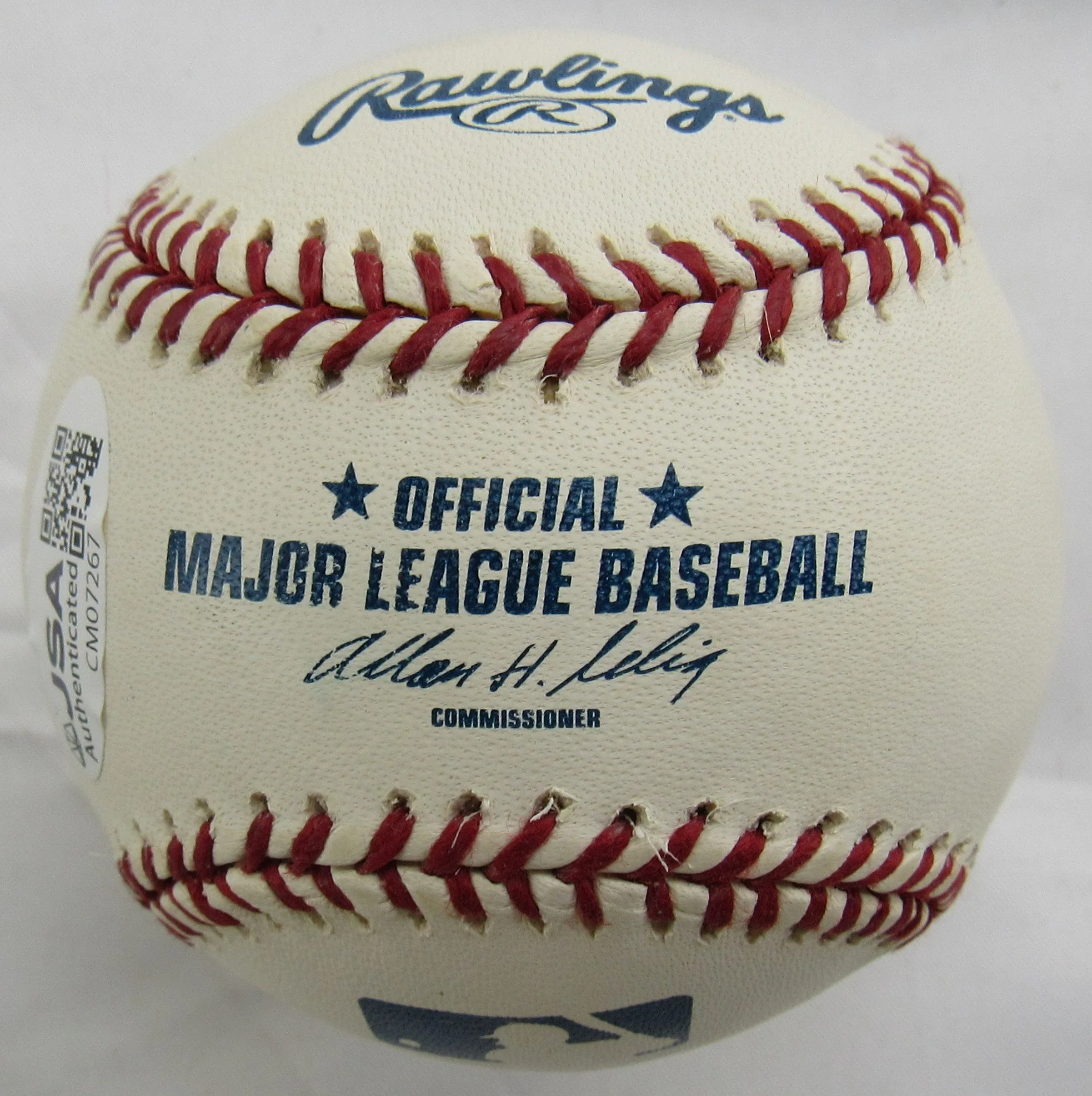 Don Larsen Signed Auto Rawlings Baseball JSA CM07267 - Image 3