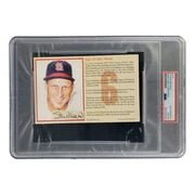 Stan Musial Signed In Black Slabbed 4x6 St. Louis Cardinals Postcard PSA/DNA - Image 3