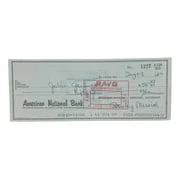 Stan Musial St. Louis Cardinals Signed Bank Check #1277 BAS - Image 4