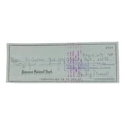 Stan Musial St. Louis Cardinals Signed Bank Check #5540 BAS - Image 4