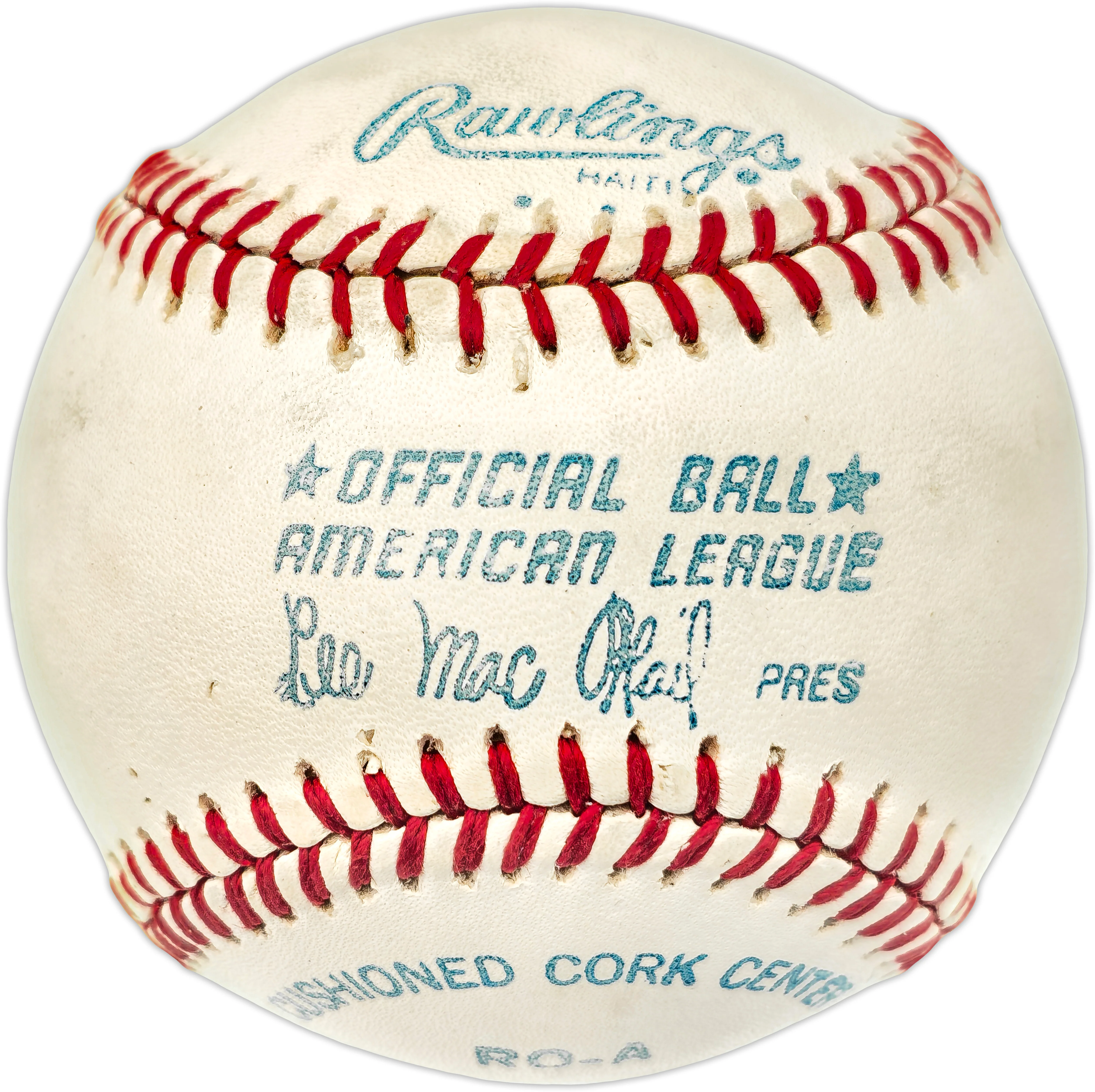 Stanley Coveleski Autographed Official MacPhail AL Baseball Cleveland Indians PSA/DNA #P01248 - Image 2