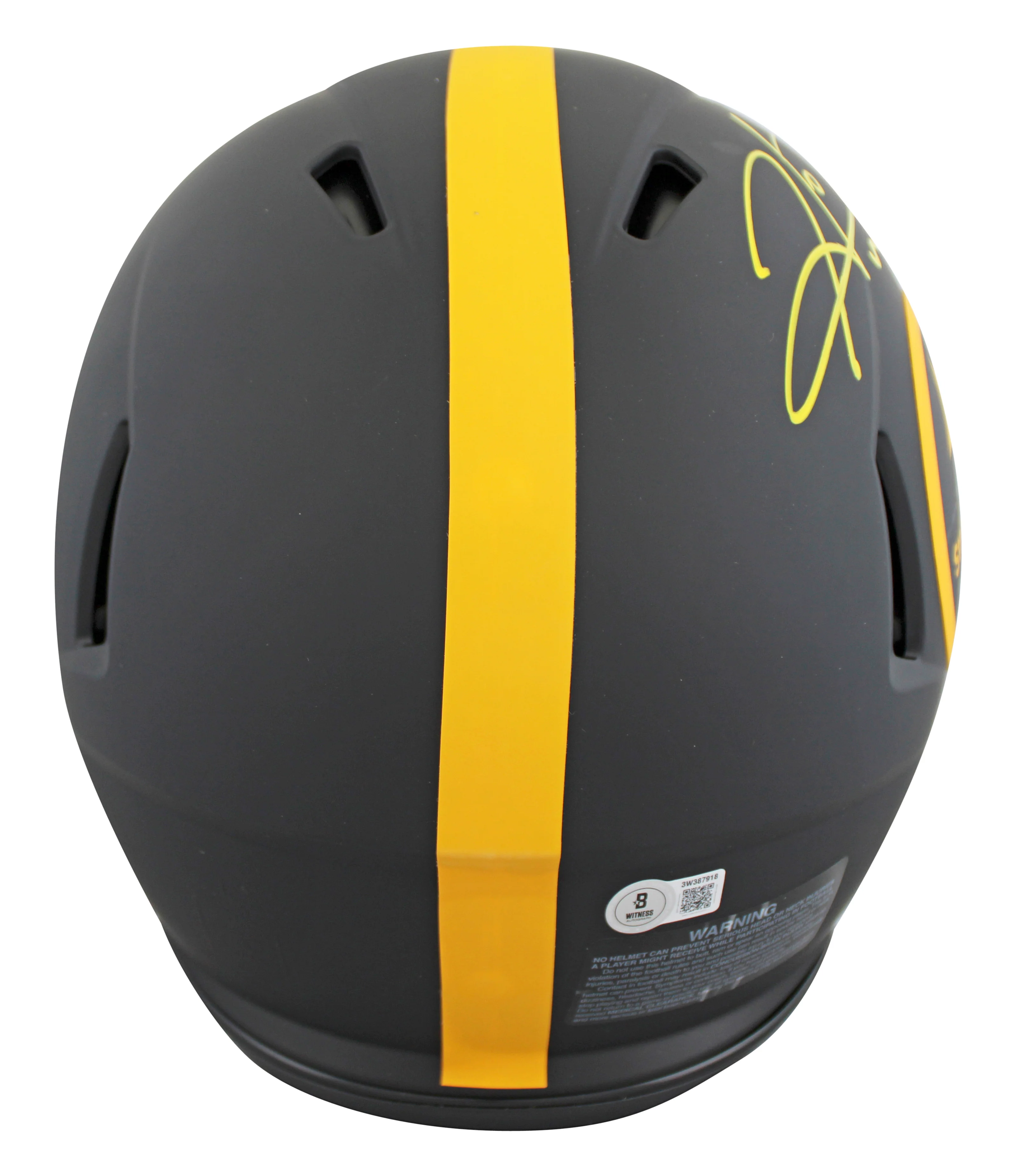 Steelers Hines Ward "SB XL MVP" Signed Eclipse F/S Speed Proline Helmet BAS Wit - Image 3