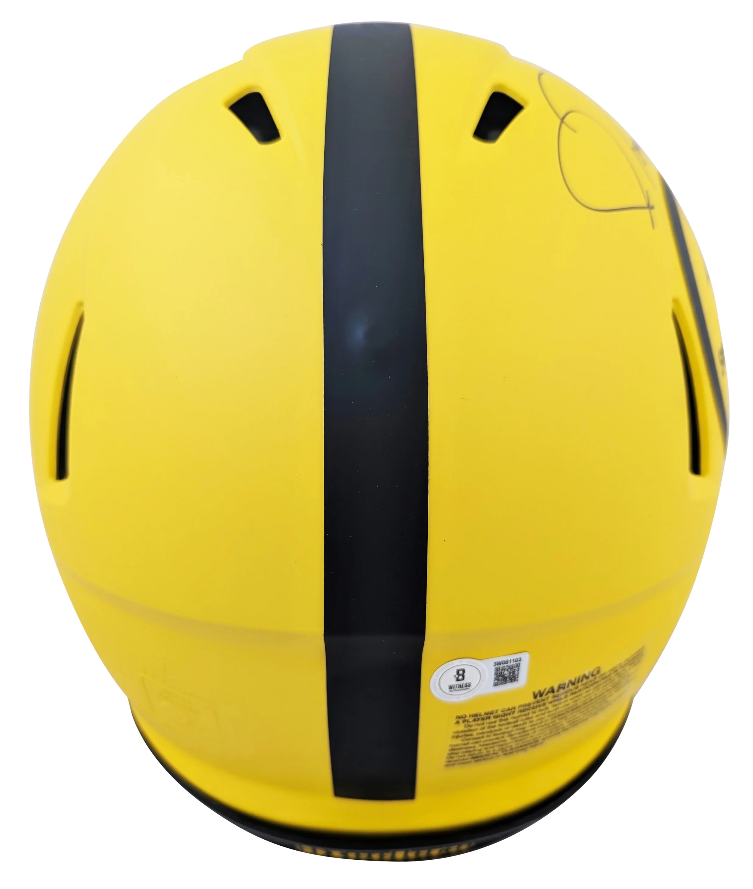 Steelers Jerome Bettis "HOF 15" Signed Rave Full Size Speed Proline Helmet BAS W - Image 3