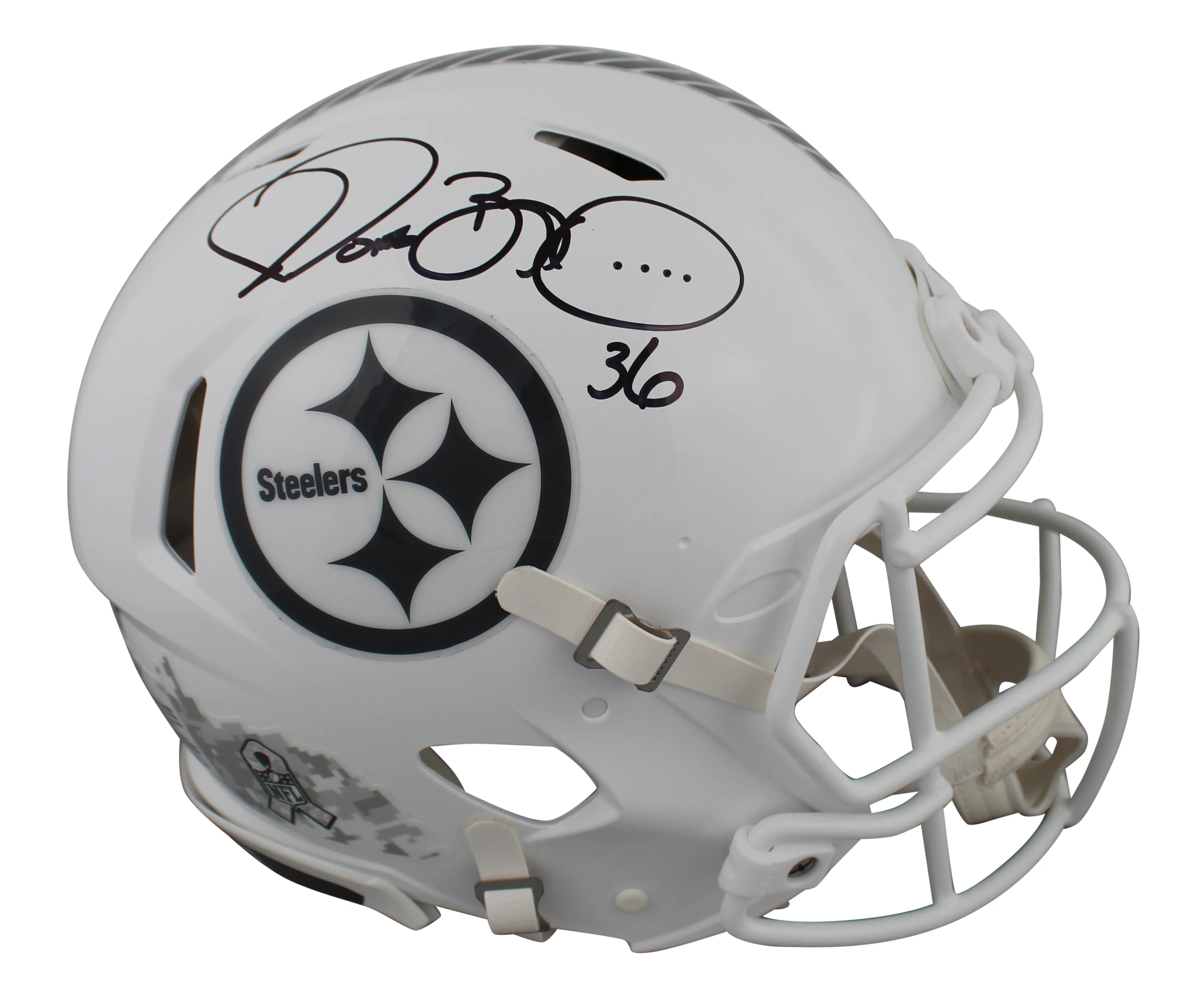 Steelers Jerome Bettis Signed STS III F/S Speed Proline Helmet W/ Case BAS Wit - Image 3