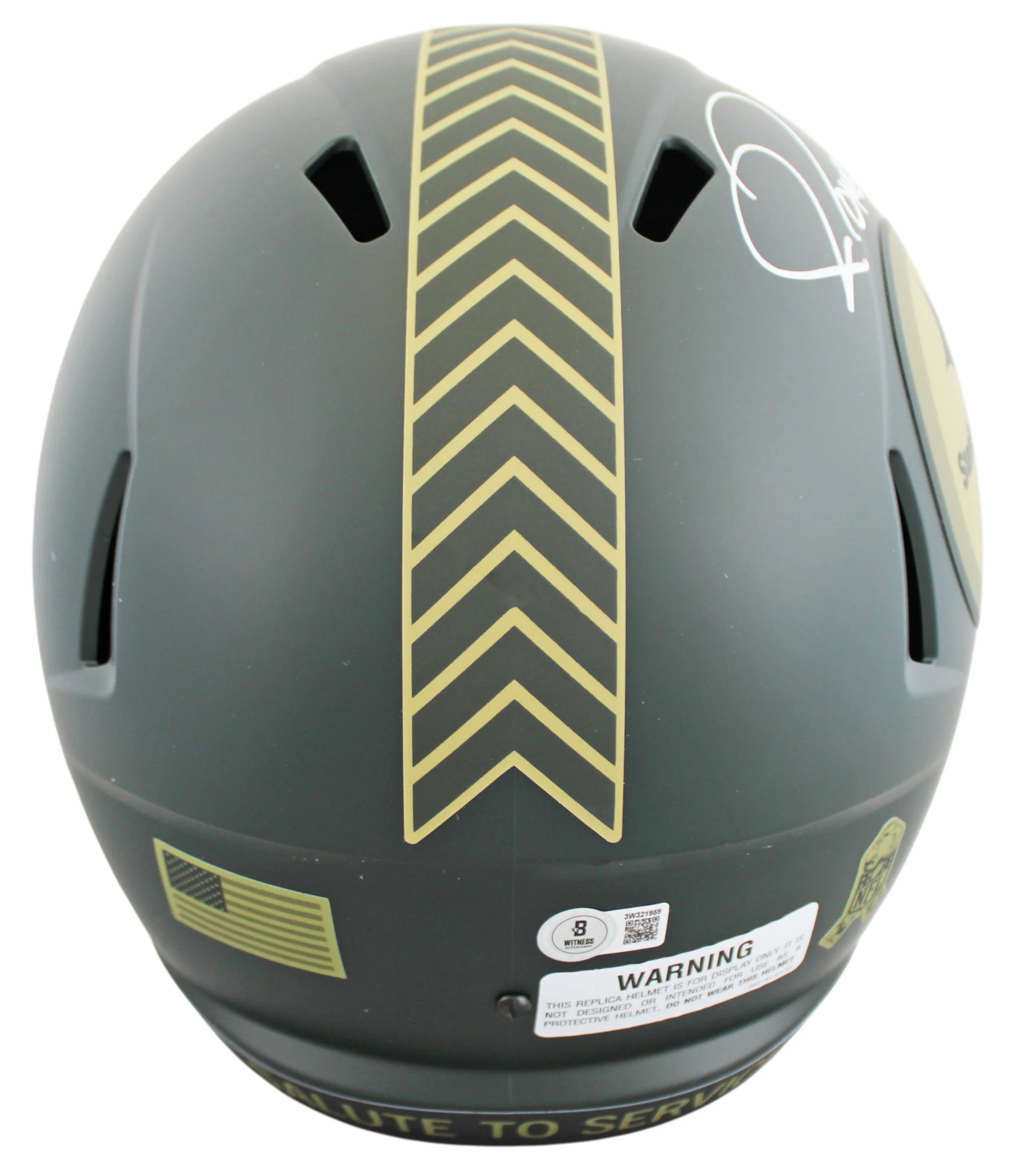 Steelers Jerome Bettis Signed STS IV Full Size Speed Rep Helmet W/ Case BAS Wit - Image 4