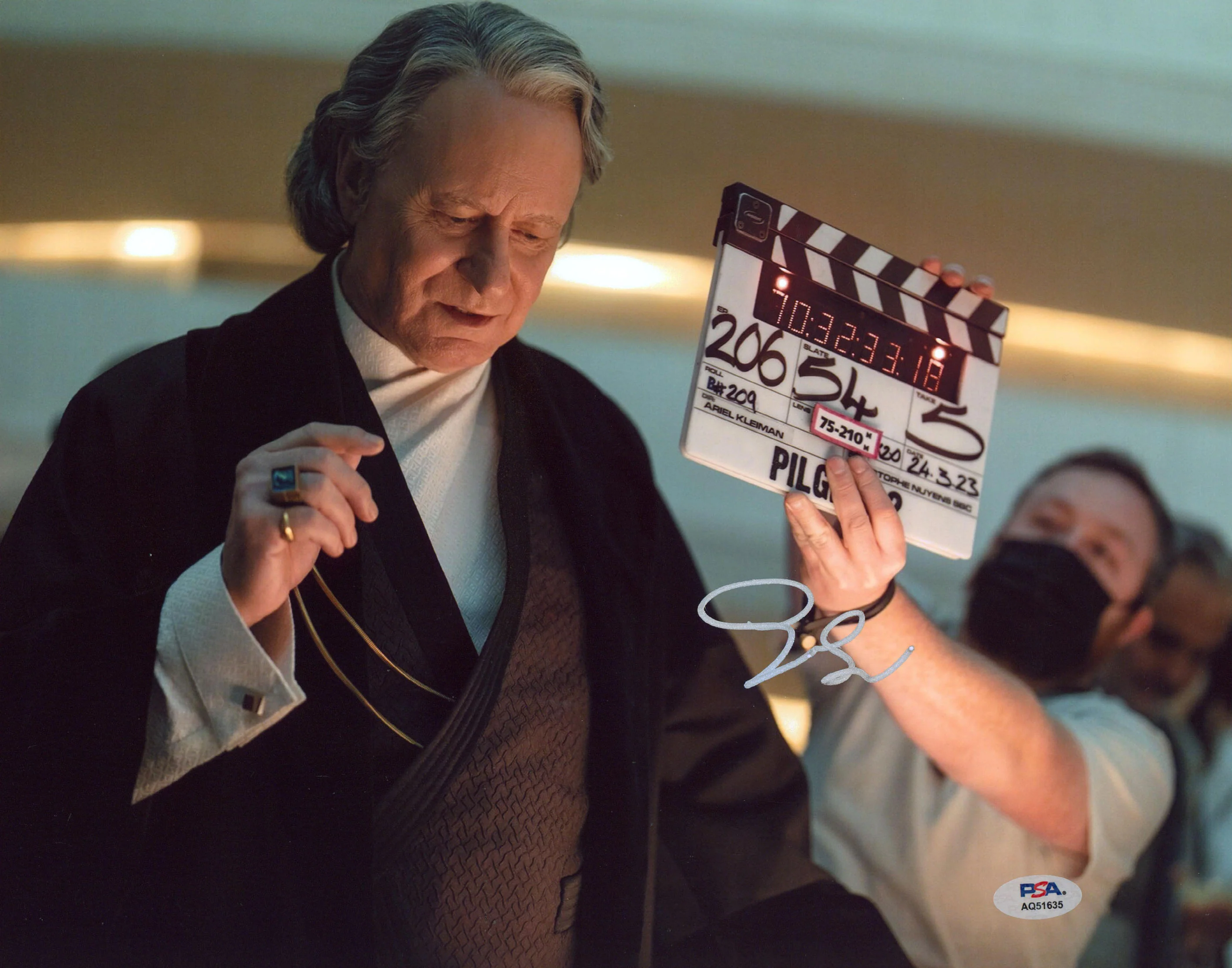 Stellan Skarsgard Star Wars Andor Authentic Signed 11x14 Photo PSA/DNA #AQ51635 - Image 2