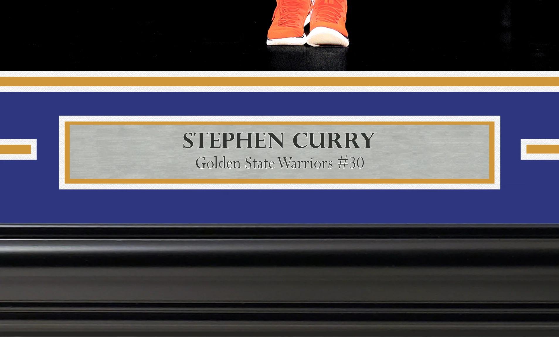 Stephen Curry Autographed Framed 16x20 Photo Golden State Warriors Spotlight "The Captain" JSA Stock #254258 - Image 5