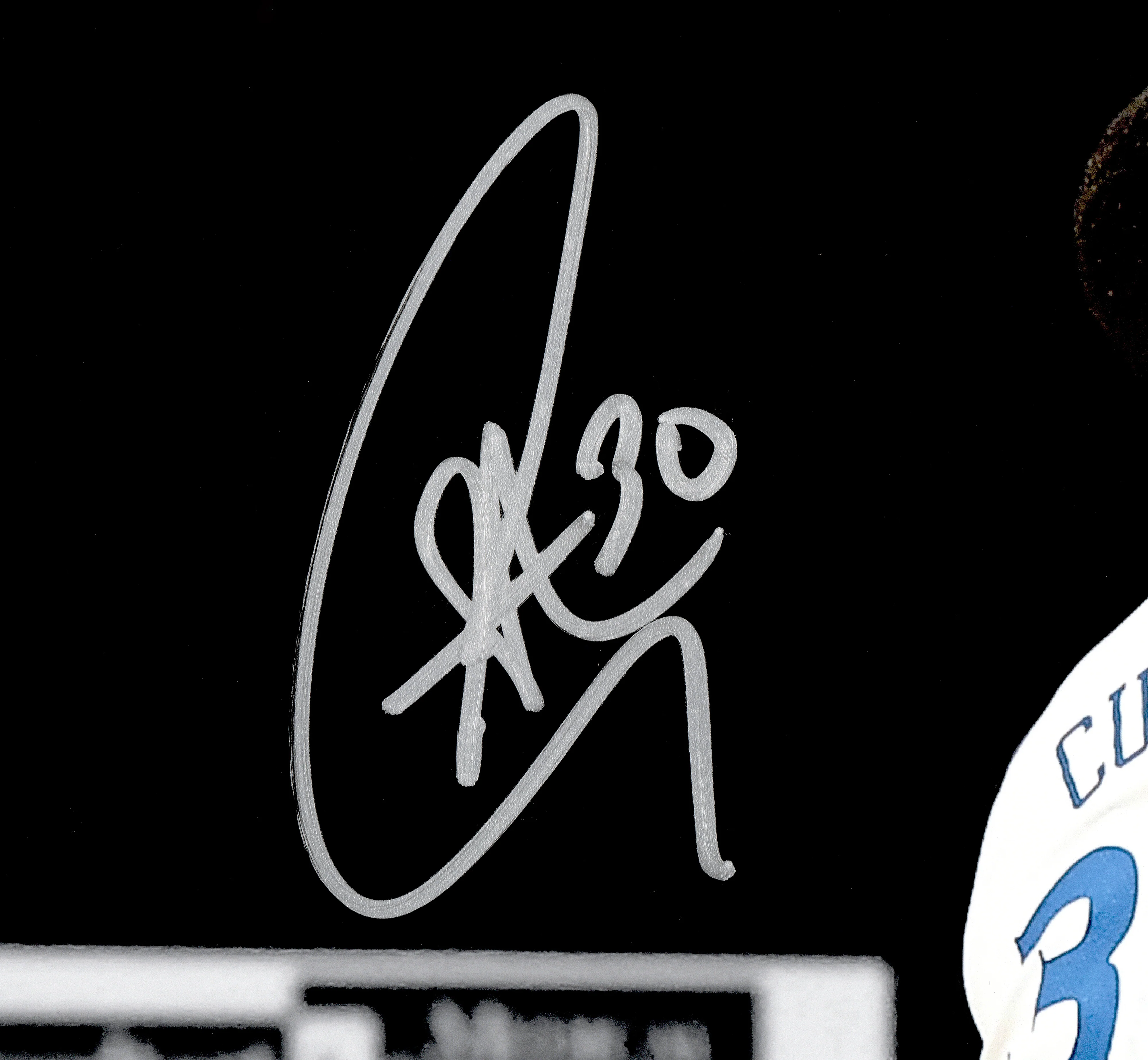 Stephen Curry & Giannis Antetokounmpo Autographed 16x20 Photo Dual Signed Spotlight Beckett BAS Stock #226412 - Image 2