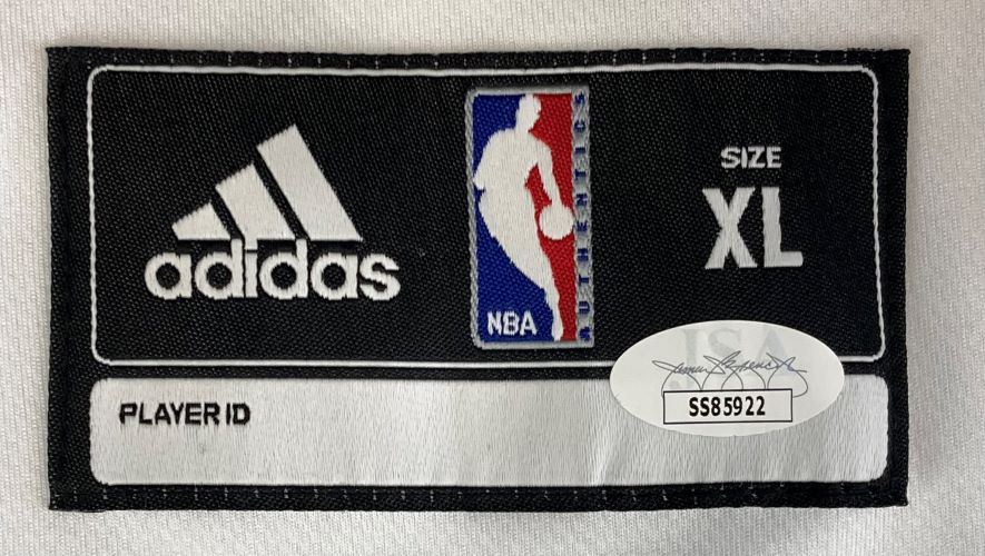 Stephen Curry Signed Warriors Adidas Basketball Jersey 2017 Champions JSA - Image 4