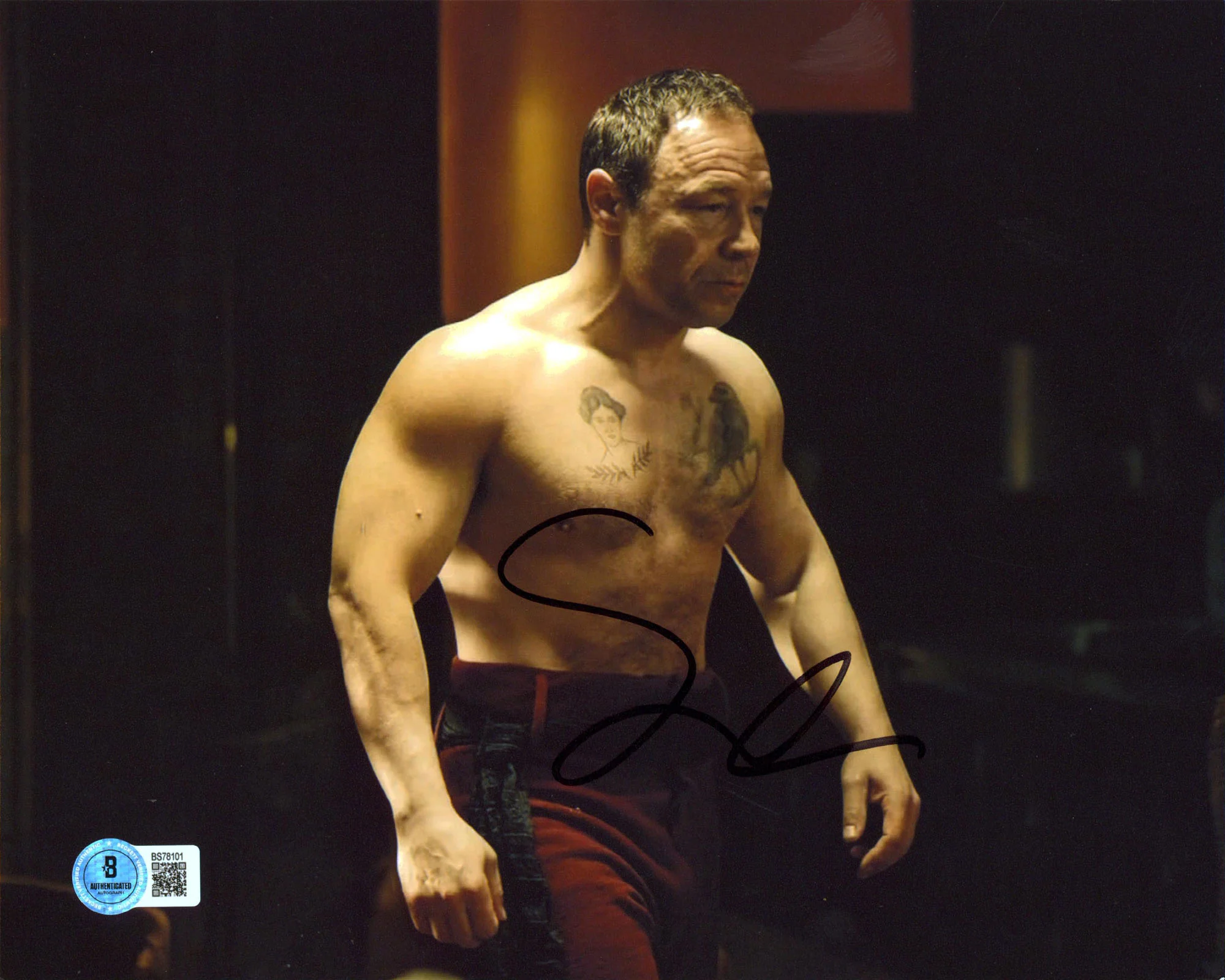 Stephen Graham A Thousand Blows Authentic Signed 8x10 Photo BAS #BS78101 - Image 2