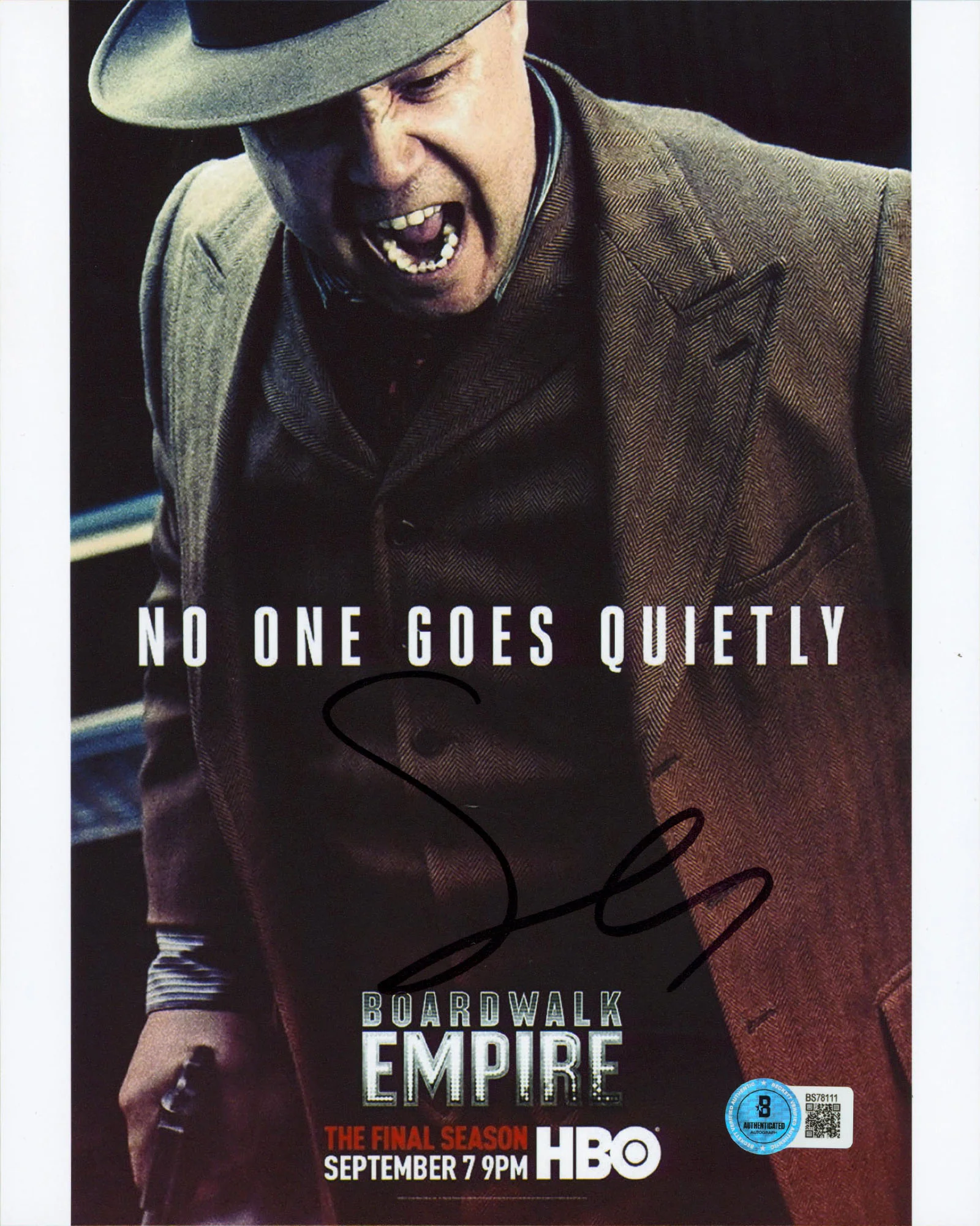Stephen Graham Boardwalk Empire Authentic Signed 8x10 Vertical Photo BAS BS78111 - Image 2