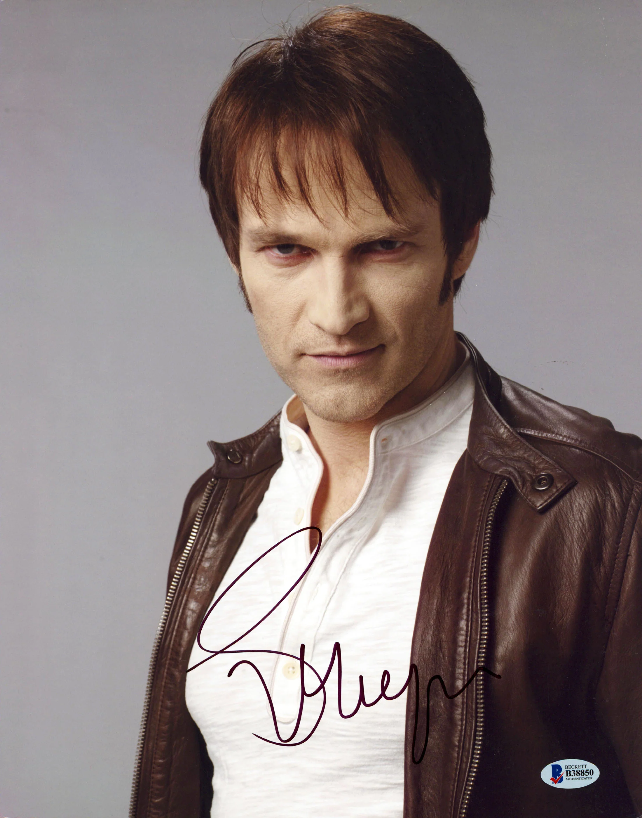 Stephen Moyer True Blood Authentic Signed 11x14 Vertical Photo BAS #B38850 - Image 2